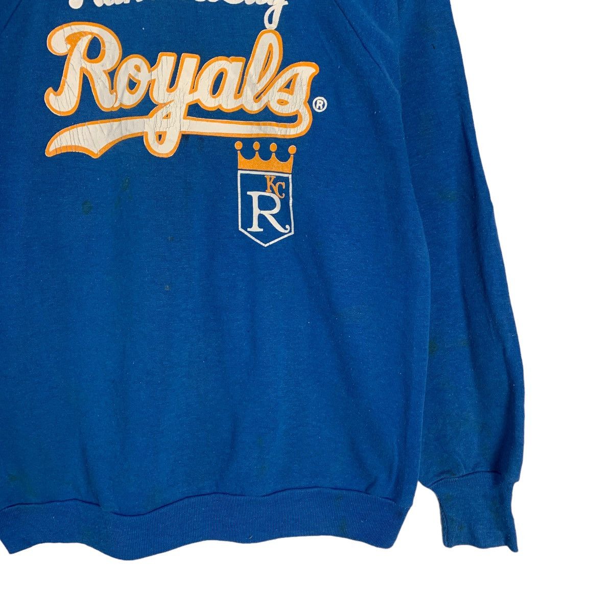 Logo 7 Vintage MLB Kansas City Royals Sweatshirt Size US L / EU 52-54 / 3 - 3 Thumbnail