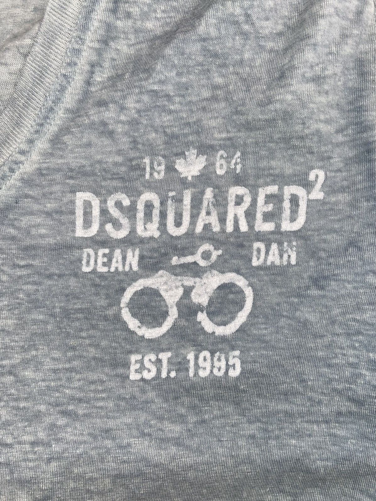 Dsquared2 Vintage Y2K Dsquared2 dean & dan t-shirt Italy avant garde Size US L / EU 52-54 / 3 - 4 Thumbnail
