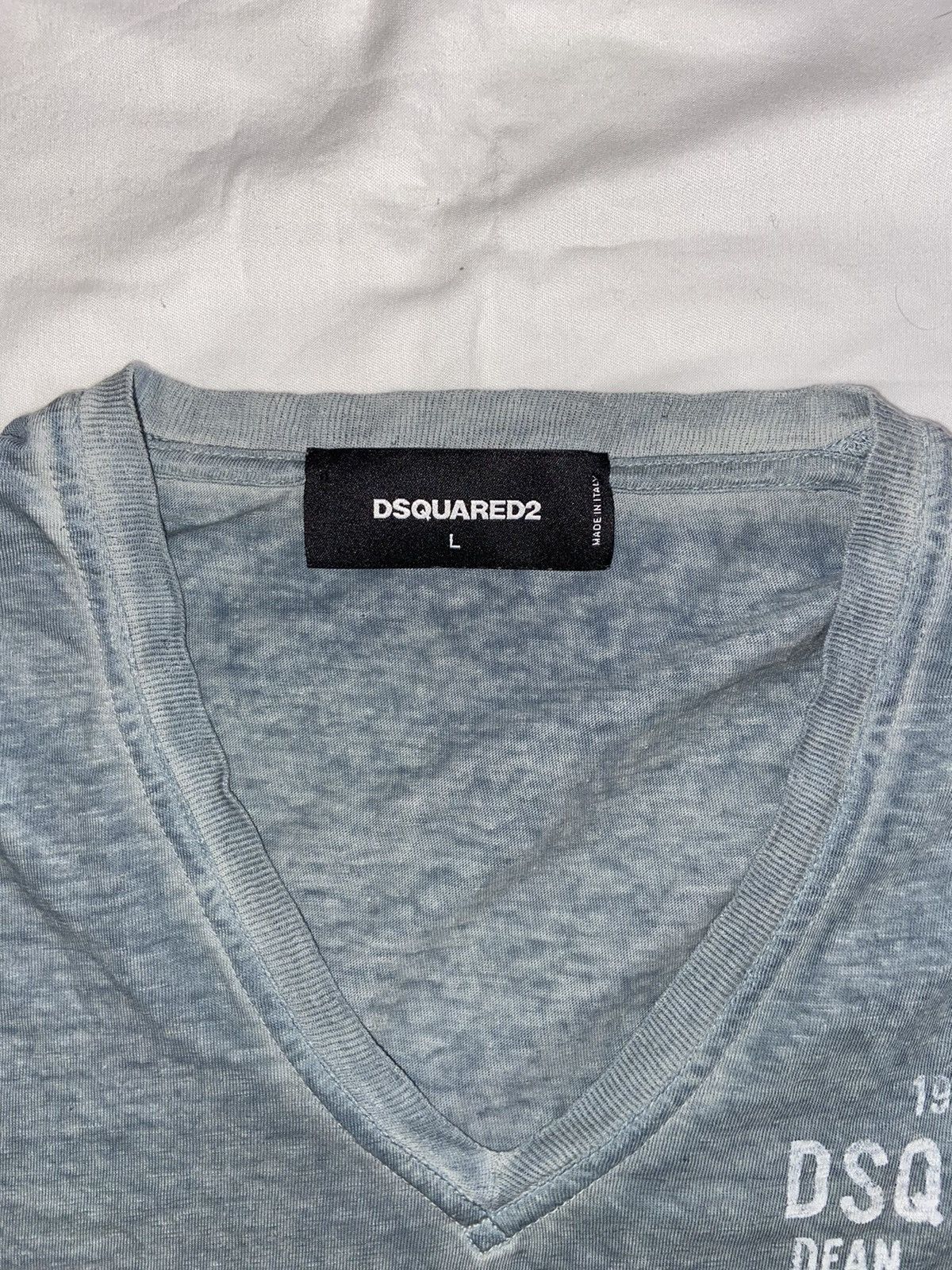Dsquared2 Vintage Y2K Dsquared2 dean & dan t-shirt Italy avant garde Size US L / EU 52-54 / 3 - 5 Thumbnail