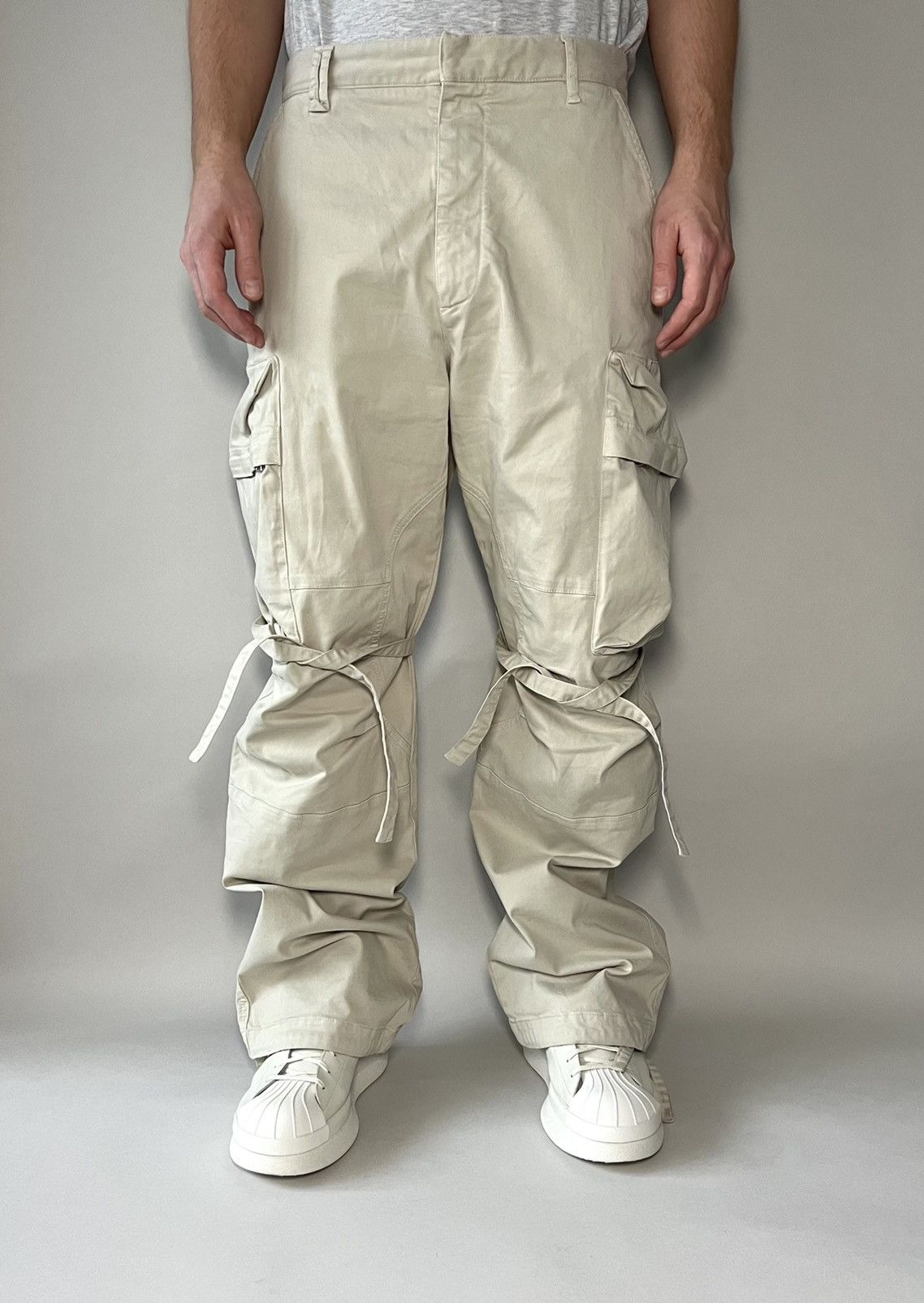Moncler Gabardine Cargo Pants Size US 32 / EU 48 - 2 Thumbnail