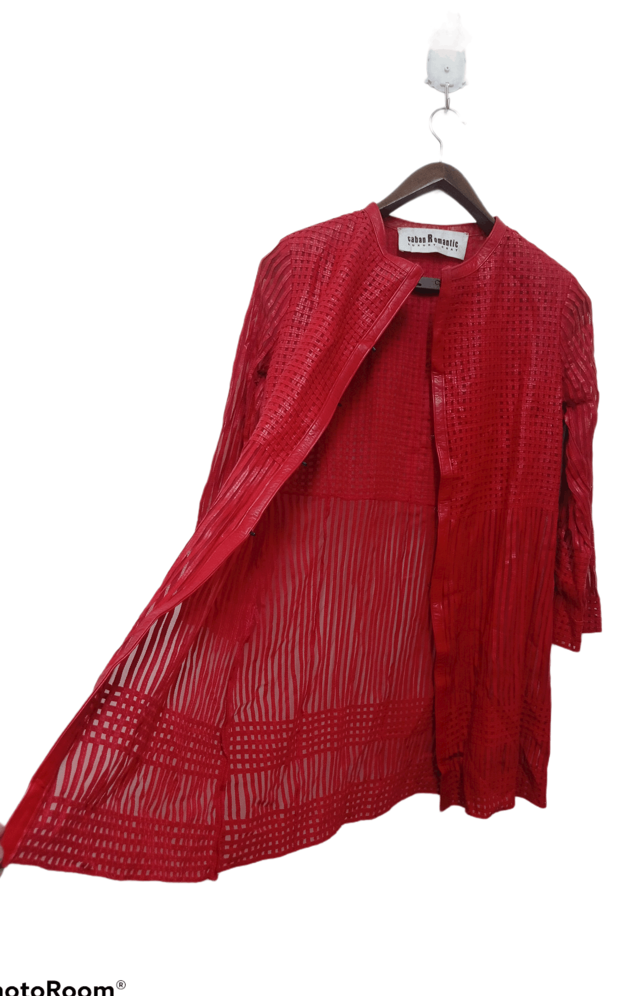 Leather 🔥Italian Designer Caban Romantic Summer Leather Jacket🔥 Size US M / EU 48-50 / 2 - 3 Thumbnail