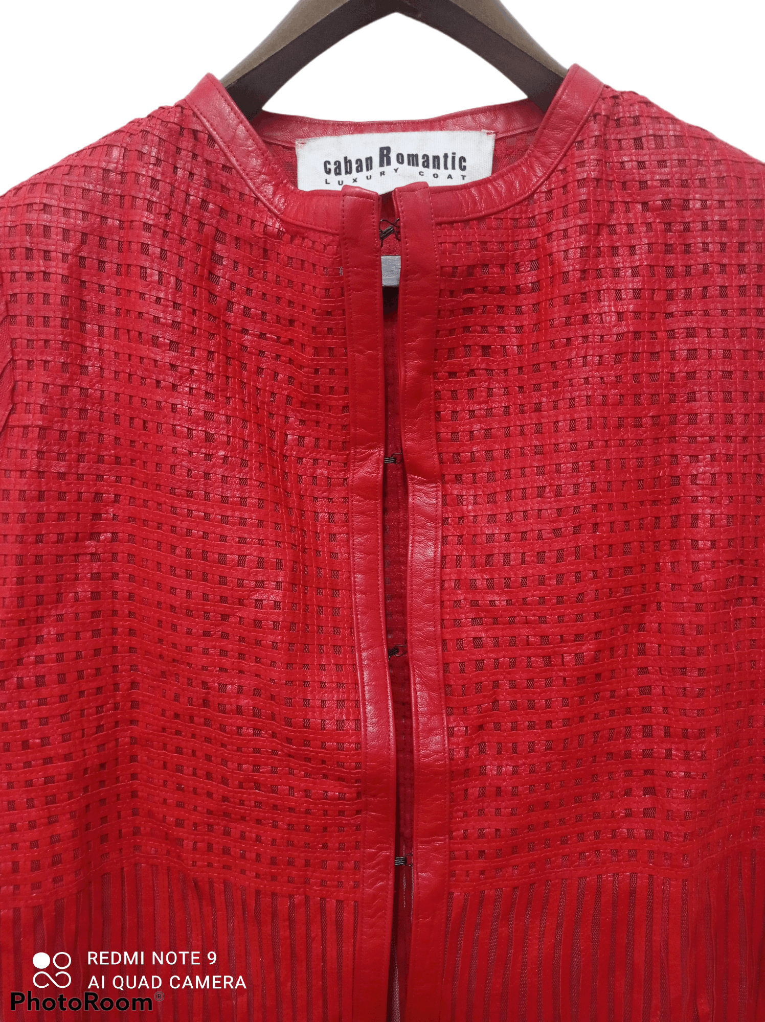 Leather 🔥Italian Designer Caban Romantic Summer Leather Jacket🔥 Size US M / EU 48-50 / 2 - 5 Thumbnail