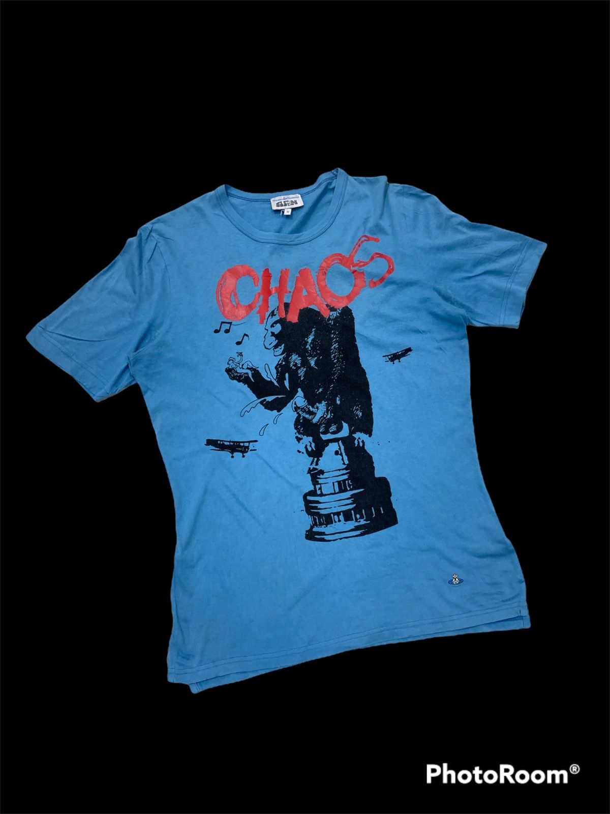 Pre-owned Vivienne Westwood Vintage 2010  King Kong Chaos Shirt In Blue