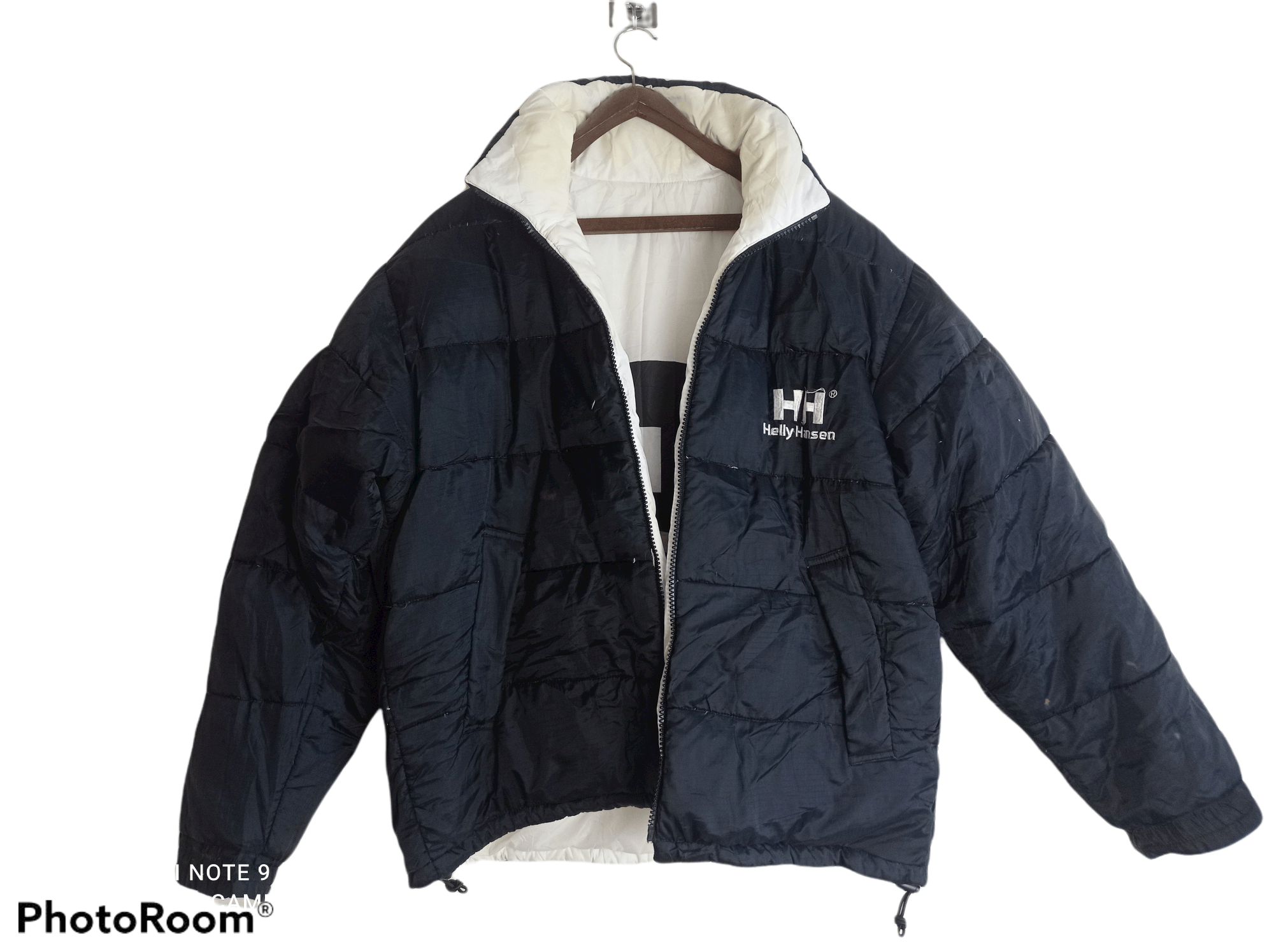 Helly Hansen × Vintage Vintage 90s Helly Hansen Big Logo Reversible puffer jacket Size US L / EU 52-54 / 3 - 5 Thumbnail