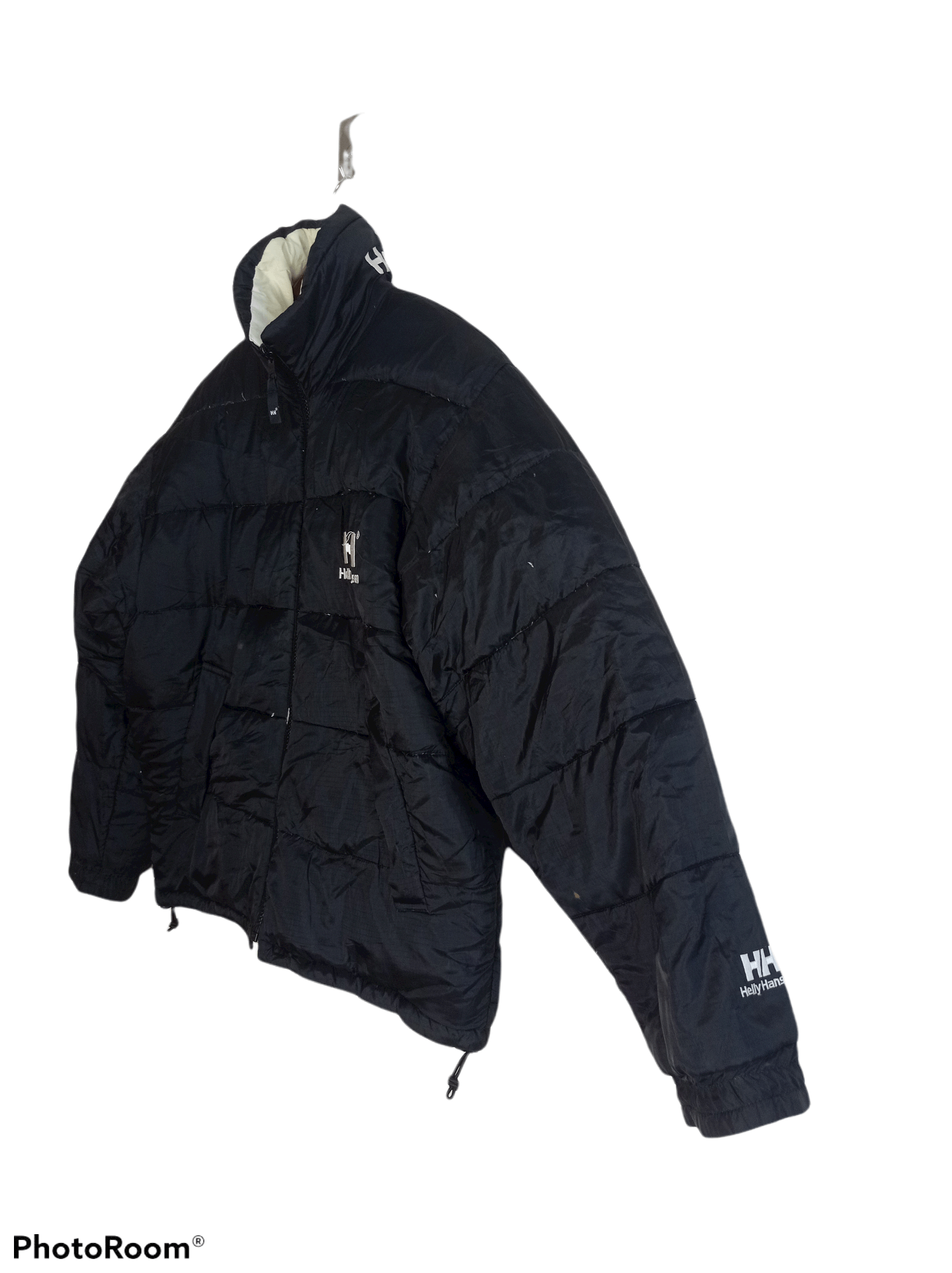 Helly Hansen × Vintage Vintage 90s Helly Hansen Big Logo Reversible puffer jacket Size US L / EU 52-54 / 3 - 8 Thumbnail