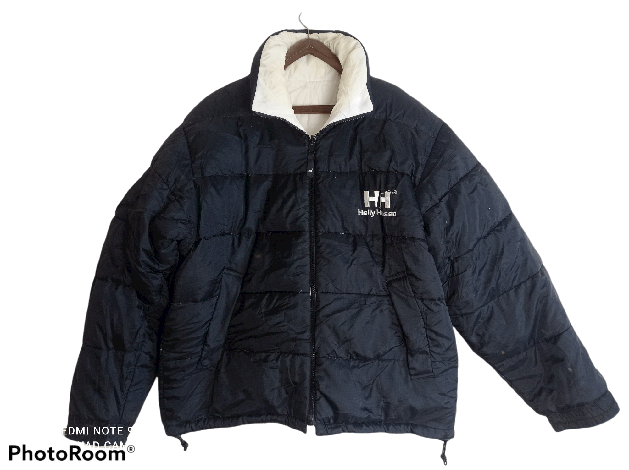 Helly Hansen × Vintage Vintage 90s Helly Hansen Big Logo Reversible puffer jacket Size US L / EU 52-54 / 3 - 7 Thumbnail