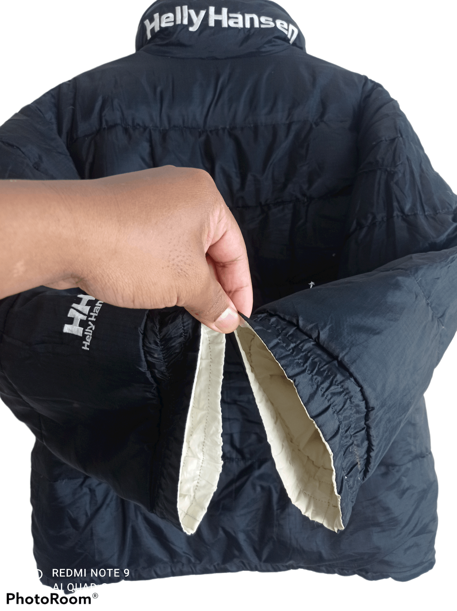 Helly Hansen × Vintage Vintage 90s Helly Hansen Big Logo Reversible puffer jacket Size US L / EU 52-54 / 3 - 16 Thumbnail