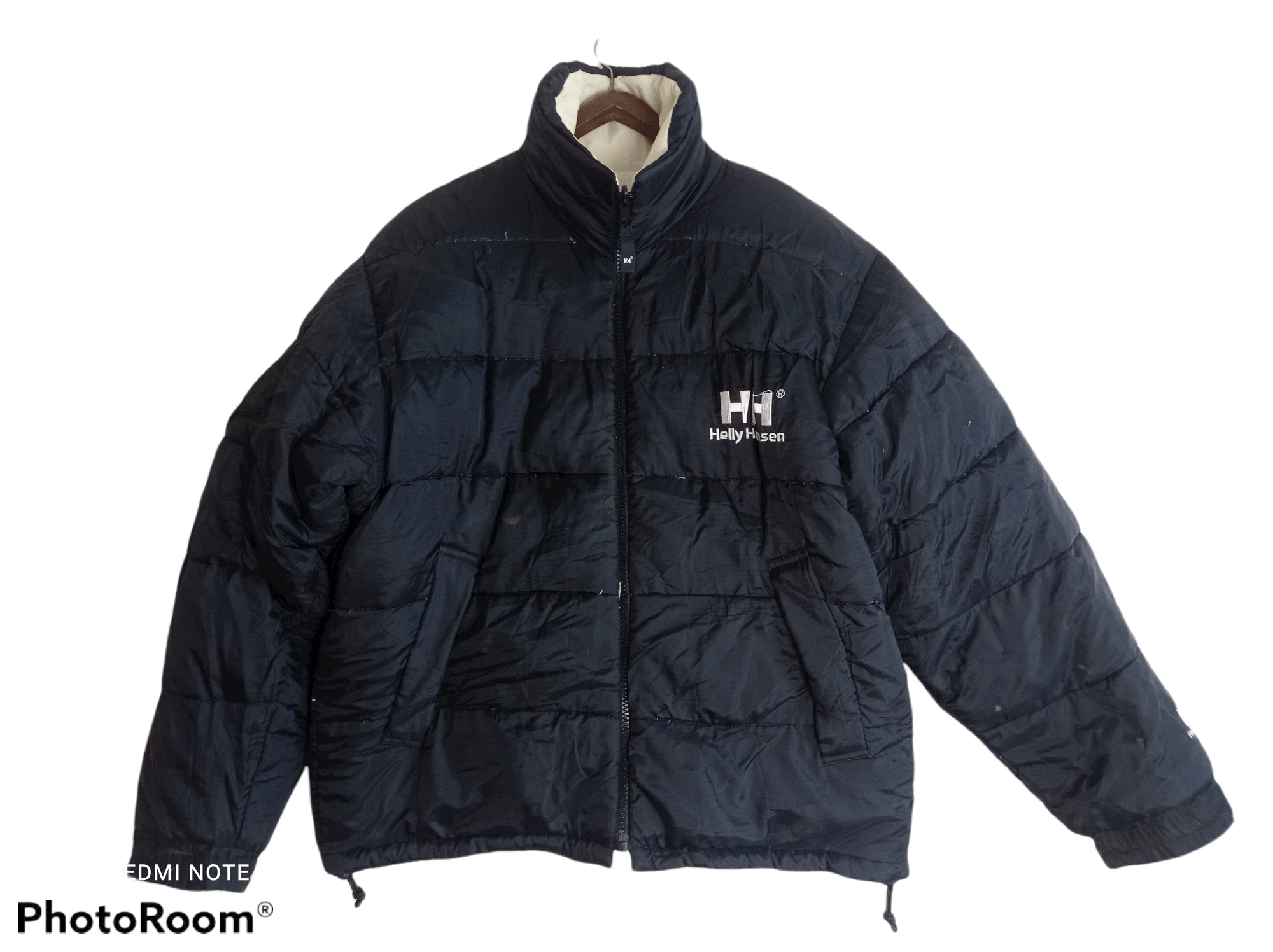 Helly Hansen × Vintage Vintage 90s Helly Hansen Big Logo Reversible puffer jacket Size US L / EU 52-54 / 3 - 6 Thumbnail