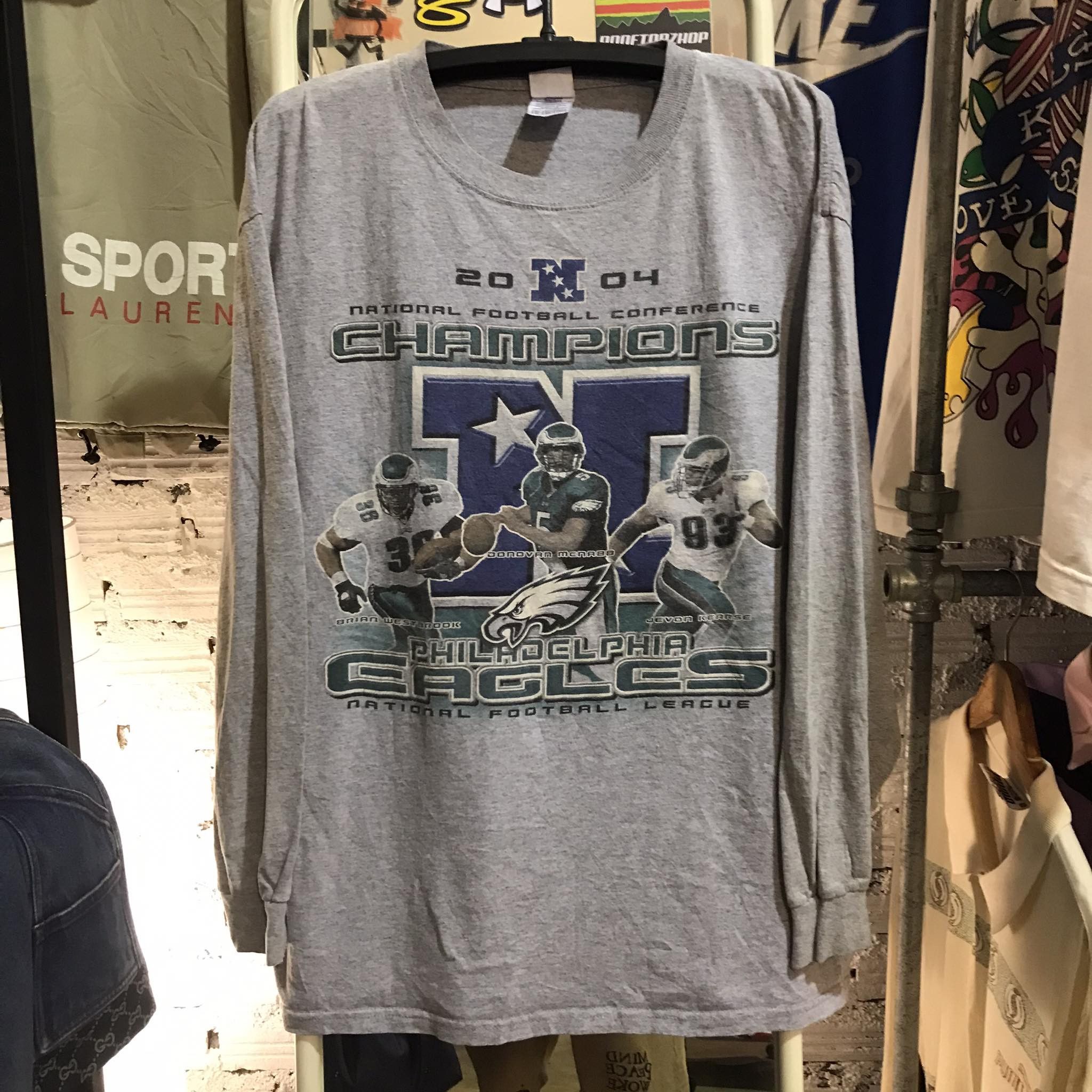 NFL Philadelphia Eagles National Conference Champions Tee 2004s Size US XL / EU 56 / 4 - 1 Thumbnail