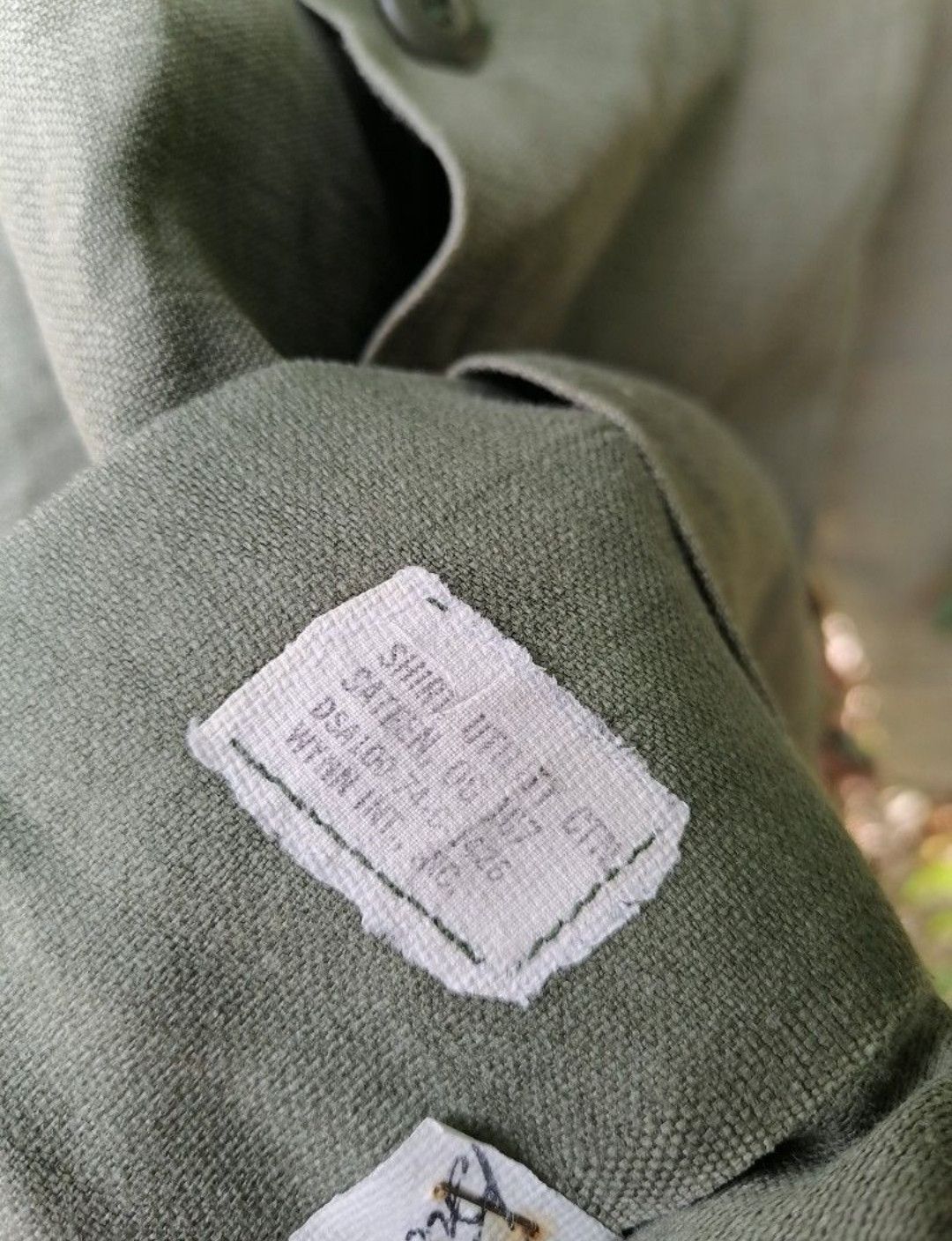 Vintage Vintage 80s US Marine Corps Sateen OG 107 Vietnam Era Size US M / EU 48-50 / 2 - 5 Thumbnail