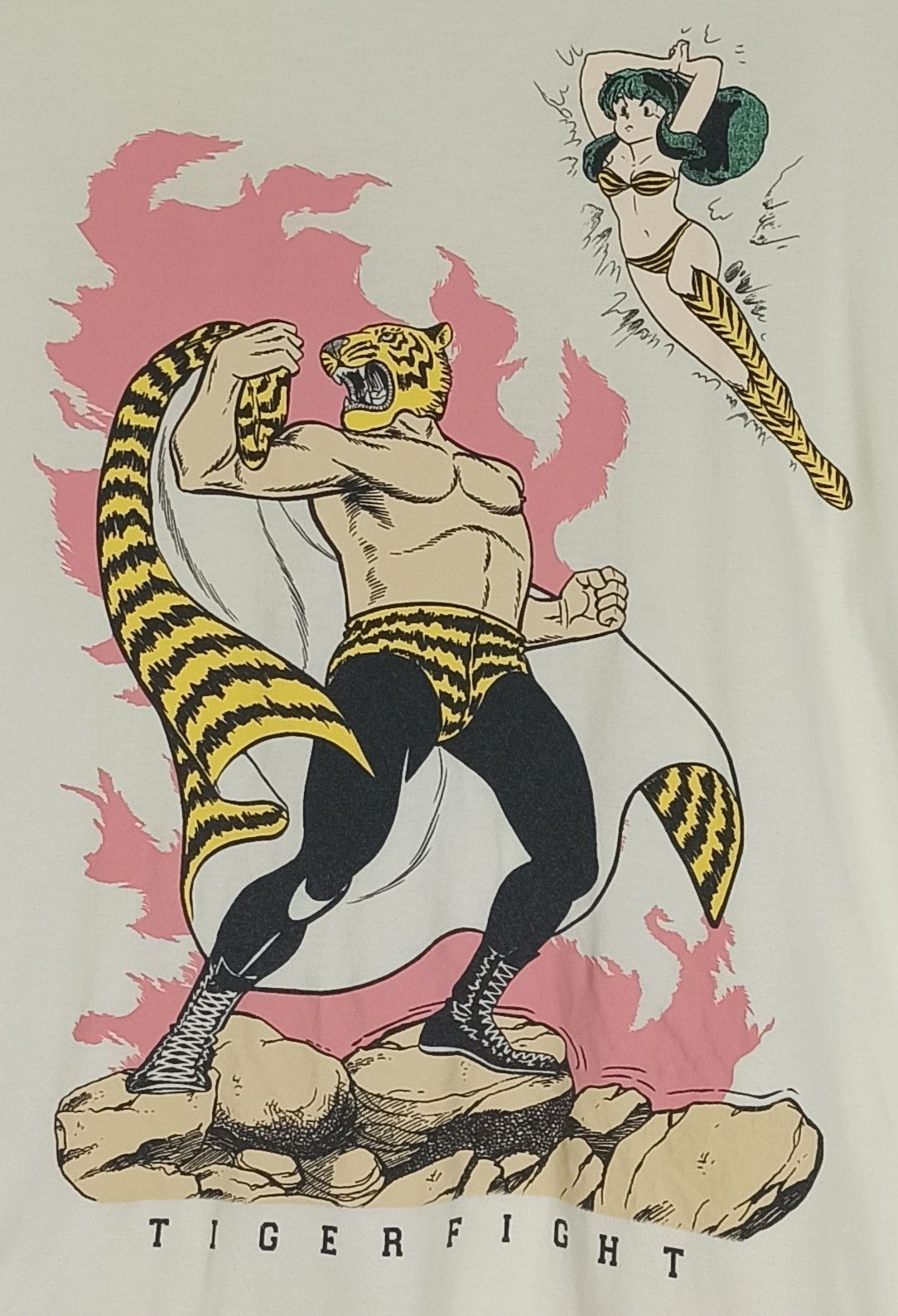 Anime Rare!! Urusei Yatsura Anime T-shirt Uniqlo Size US XL / EU 56 / 4 - 2 Thumbnail