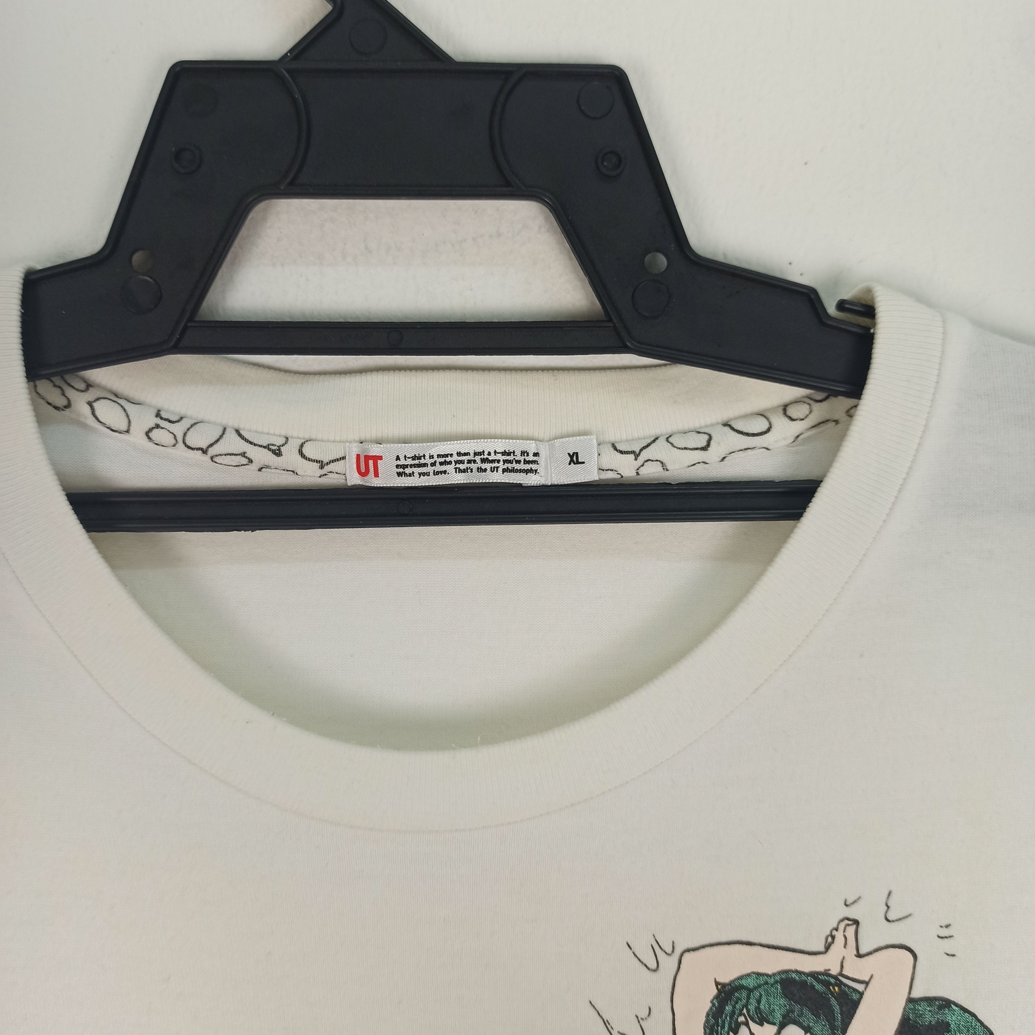 Anime Rare!! Urusei Yatsura Anime T-shirt Uniqlo Size US XL / EU 56 / 4 - 4 Thumbnail