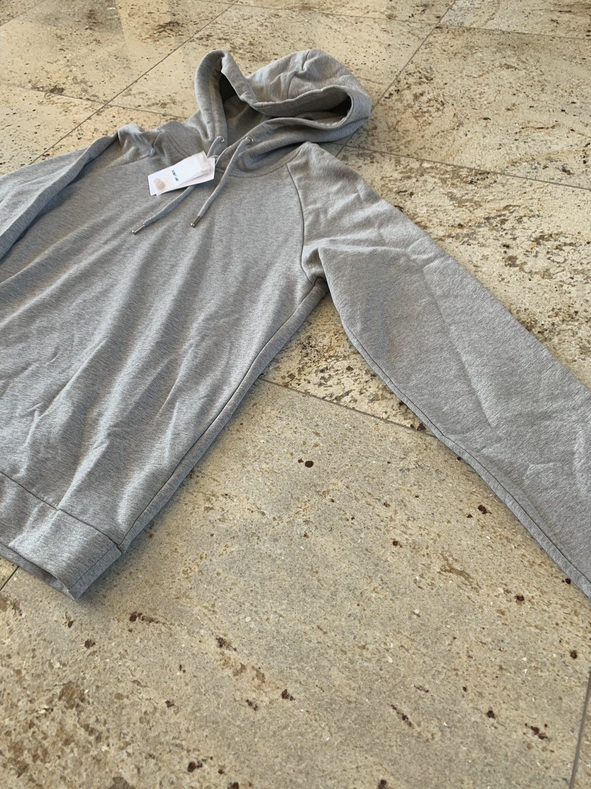 Helmut Lang Raglan Hoodie in Heather Grey Size US S / EU 44-46 / 1 - 4 Thumbnail