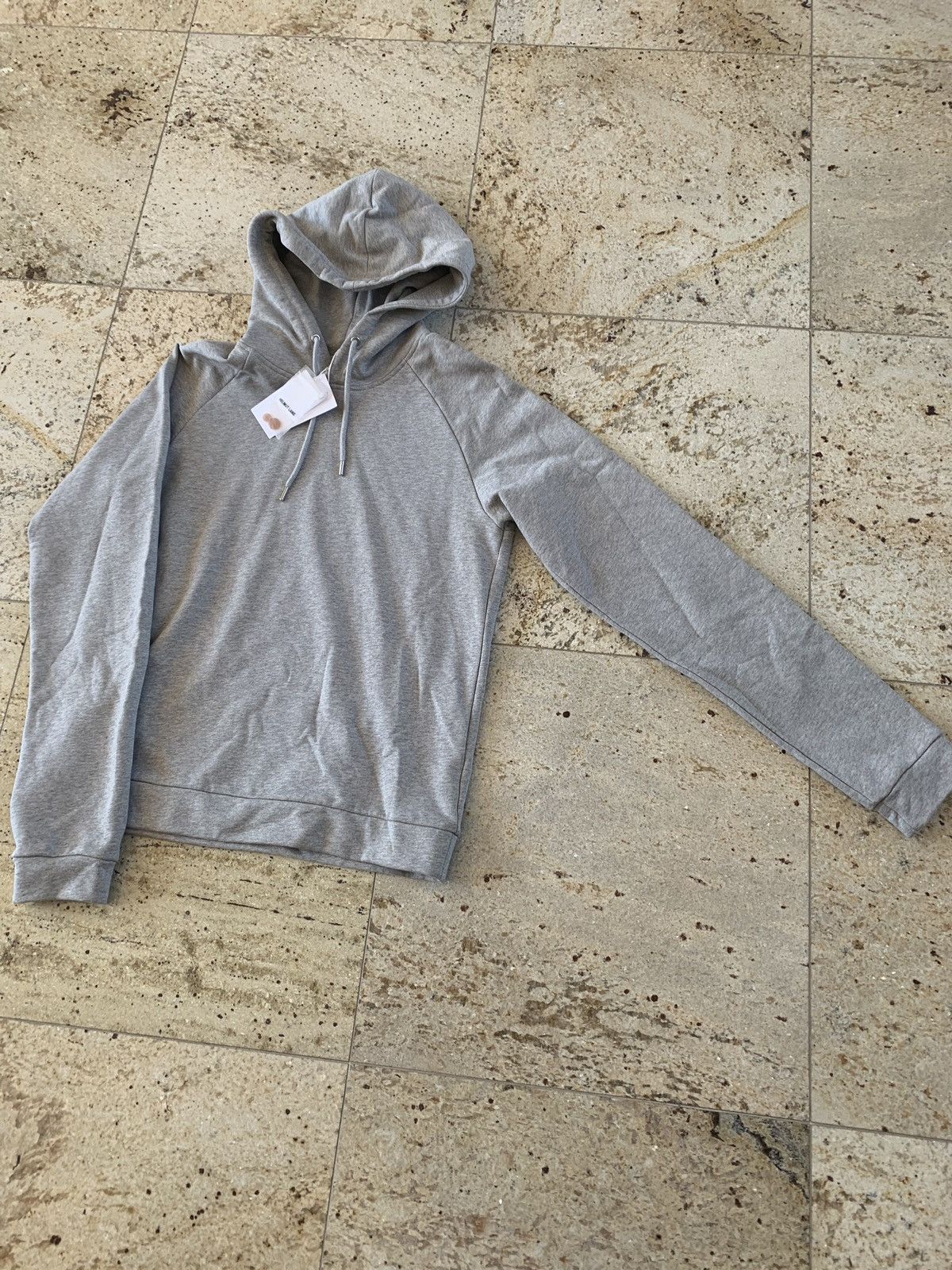 Helmut Lang Raglan Hoodie in Heather Grey Size US S / EU 44-46 / 1 - 2 Thumbnail