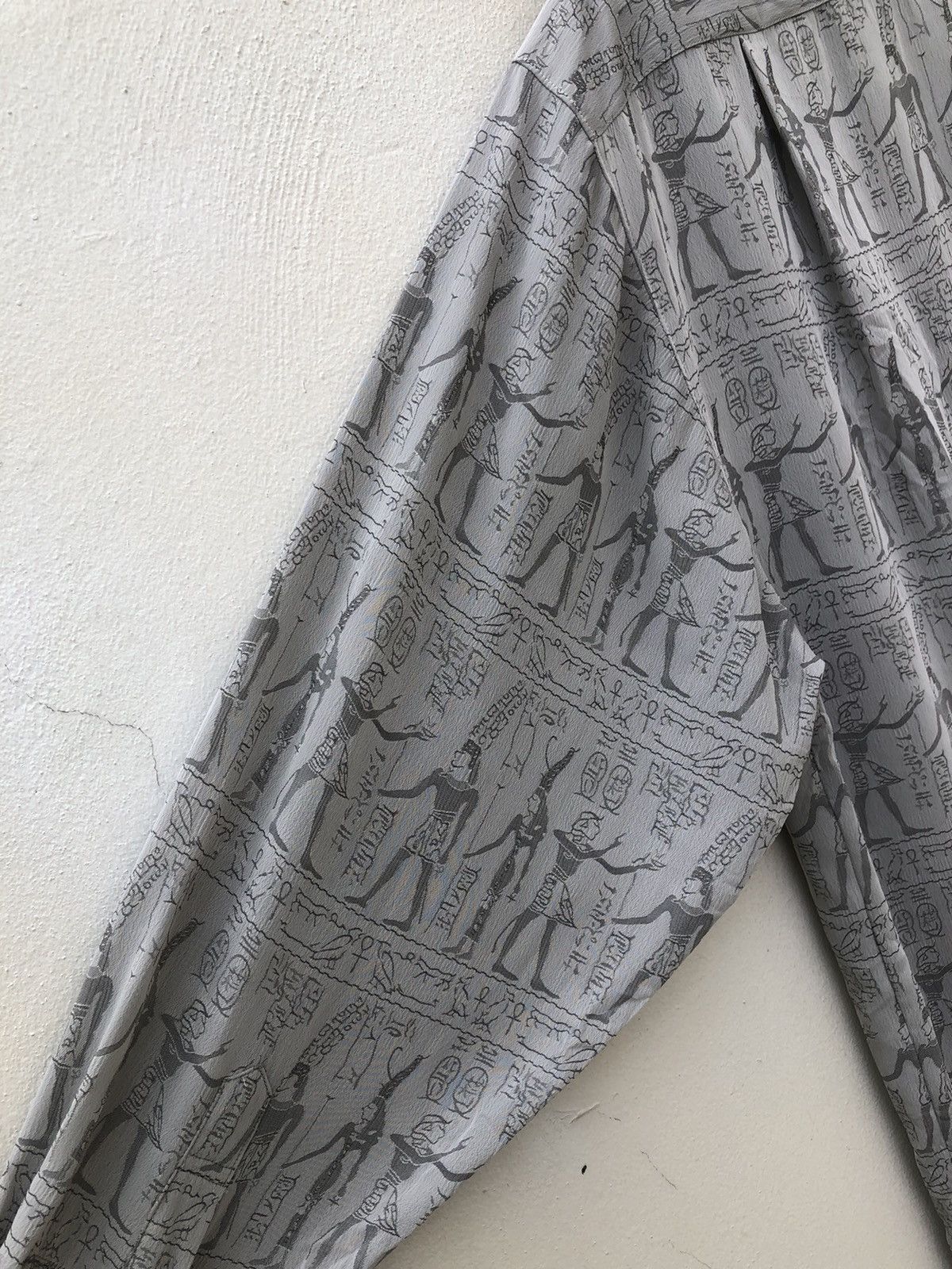 Vintage Vintage 80s Costa Brin Made in Japan Egyptian Art Shirt Size US L / EU 52-54 / 3 - 13 Thumbnail