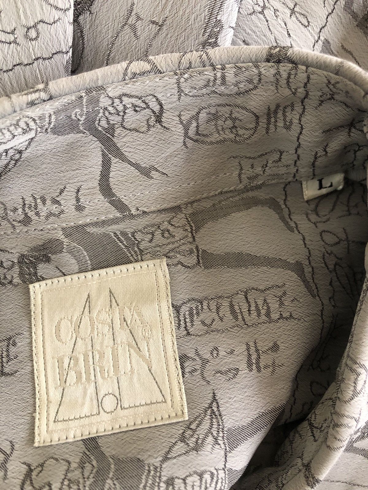 Vintage Vintage 80s Costa Brin Made in Japan Egyptian Art Shirt Size US L / EU 52-54 / 3 - 16 Thumbnail