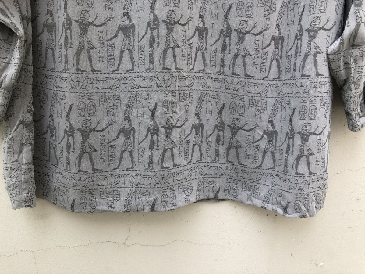 Vintage Vintage 80s Costa Brin Made in Japan Egyptian Art Shirt Size US L / EU 52-54 / 3 - 12 Thumbnail
