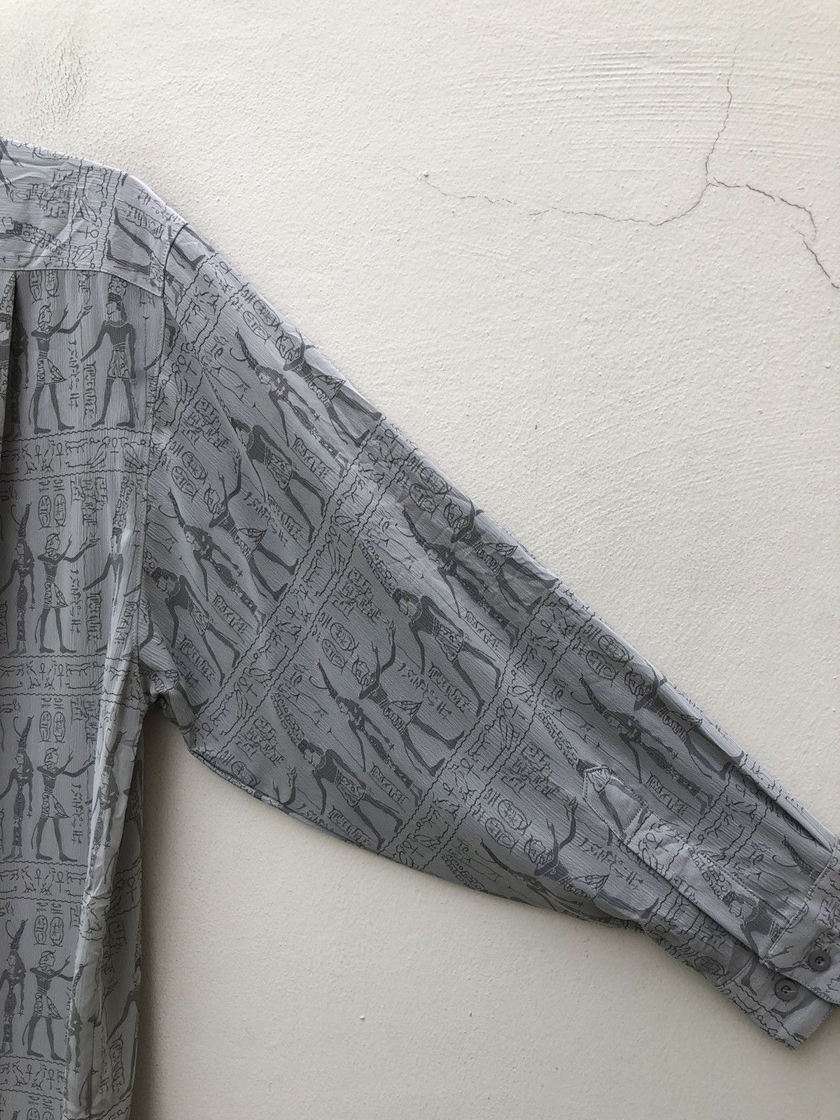 Vintage Vintage 80s Costa Brin Made in Japan Egyptian Art Shirt Size US L / EU 52-54 / 3 - 15 Thumbnail