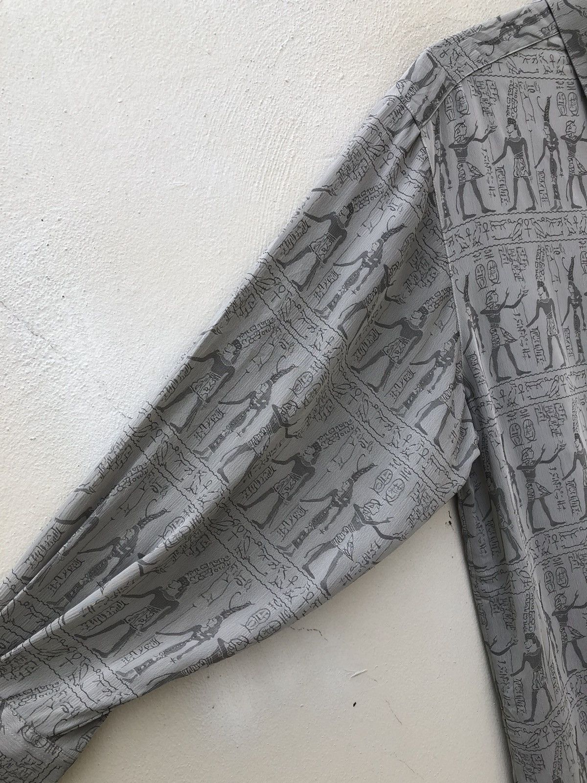 Vintage Vintage 80s Costa Brin Made in Japan Egyptian Art Shirt Size US L / EU 52-54 / 3 - 7 Thumbnail