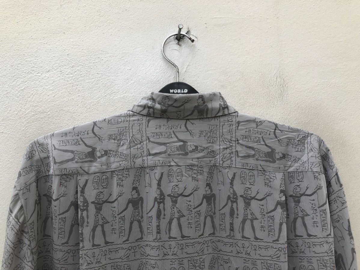 Vintage Vintage 80s Costa Brin Made in Japan Egyptian Art Shirt Size US L / EU 52-54 / 3 - 10 Thumbnail