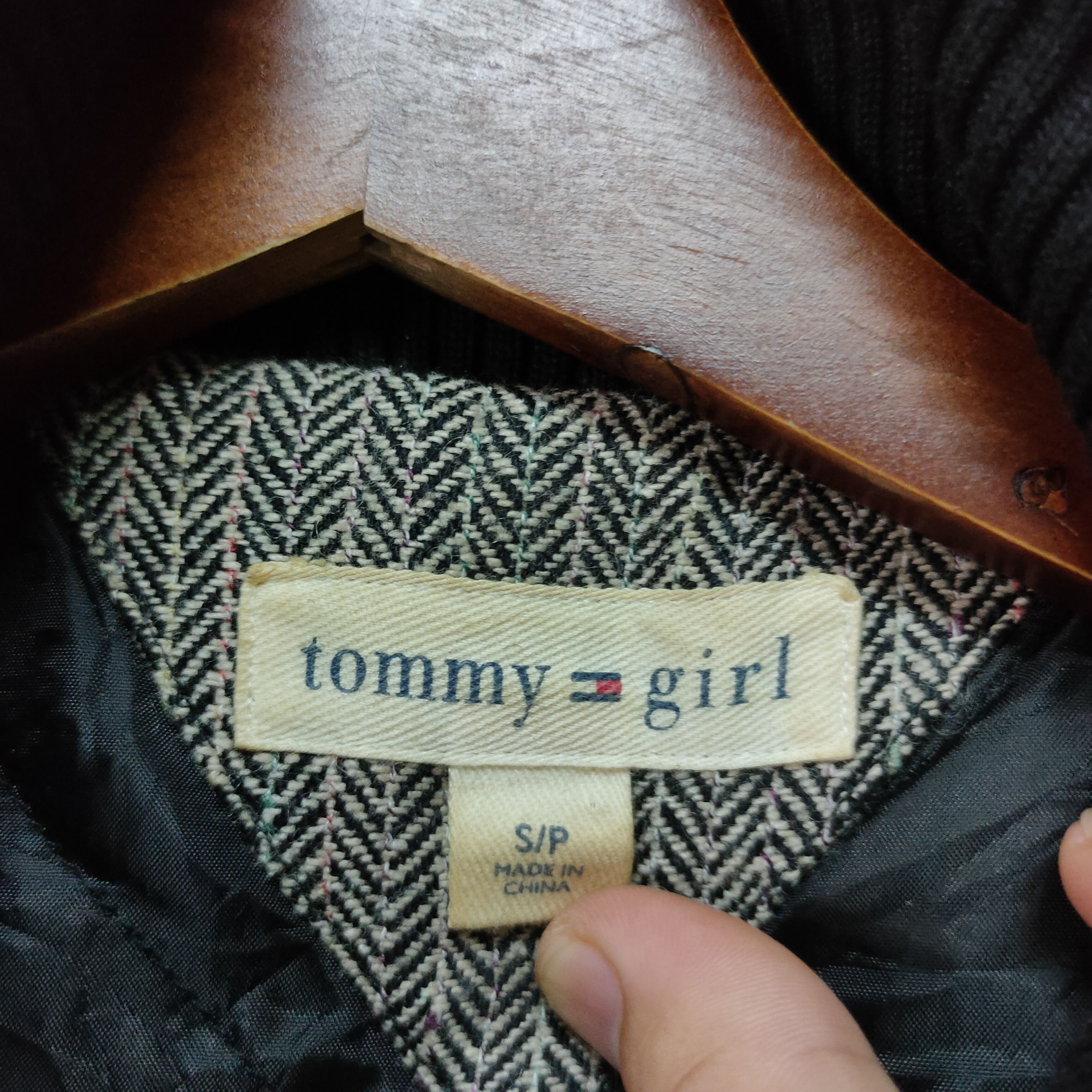Vintage Vintage Tommy Girl Zipper Ups Hoodie Jacket Size US S / EU 44-46 / 1 - 6 Thumbnail