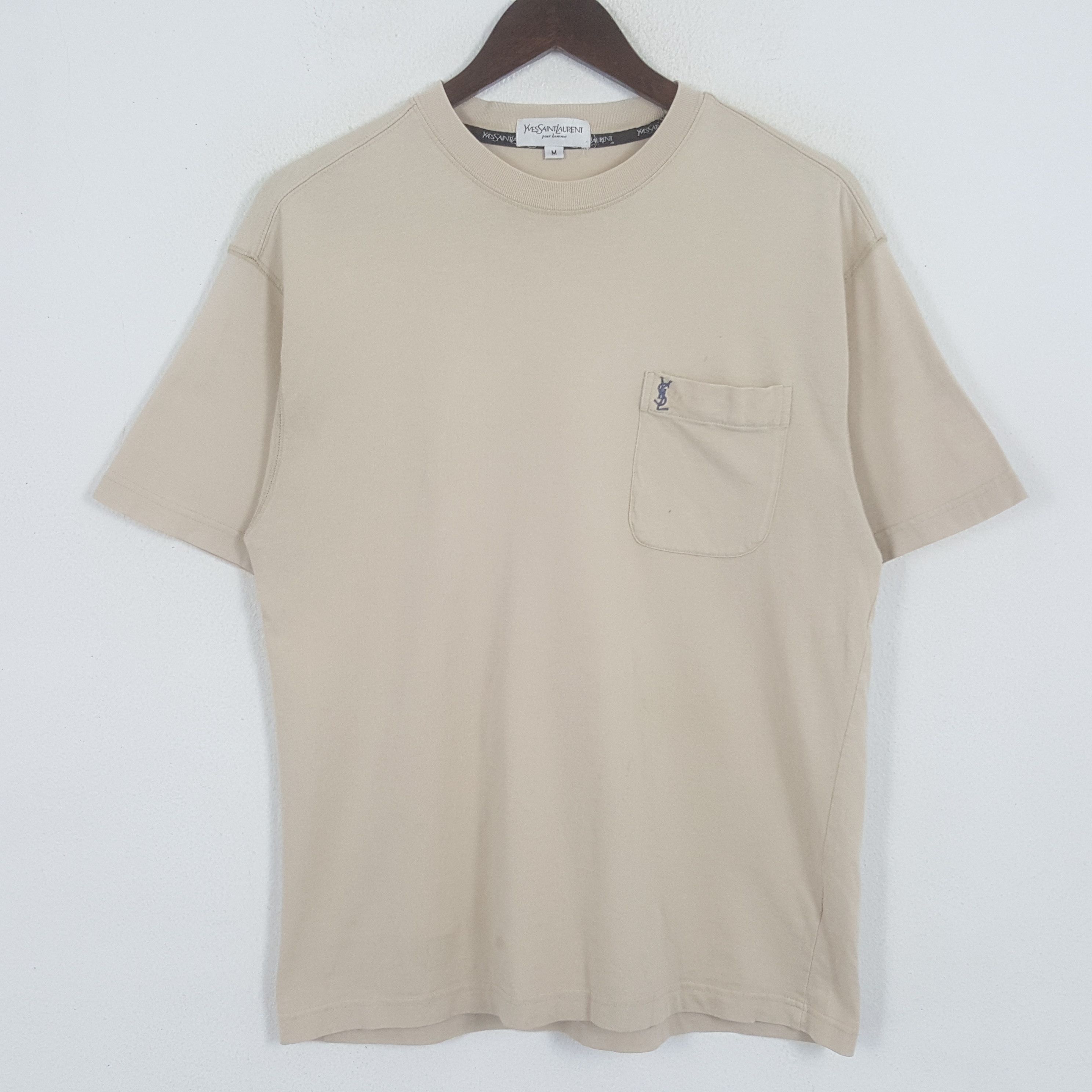 Vintage Yves Saint Laurent Small Logo Tshirt