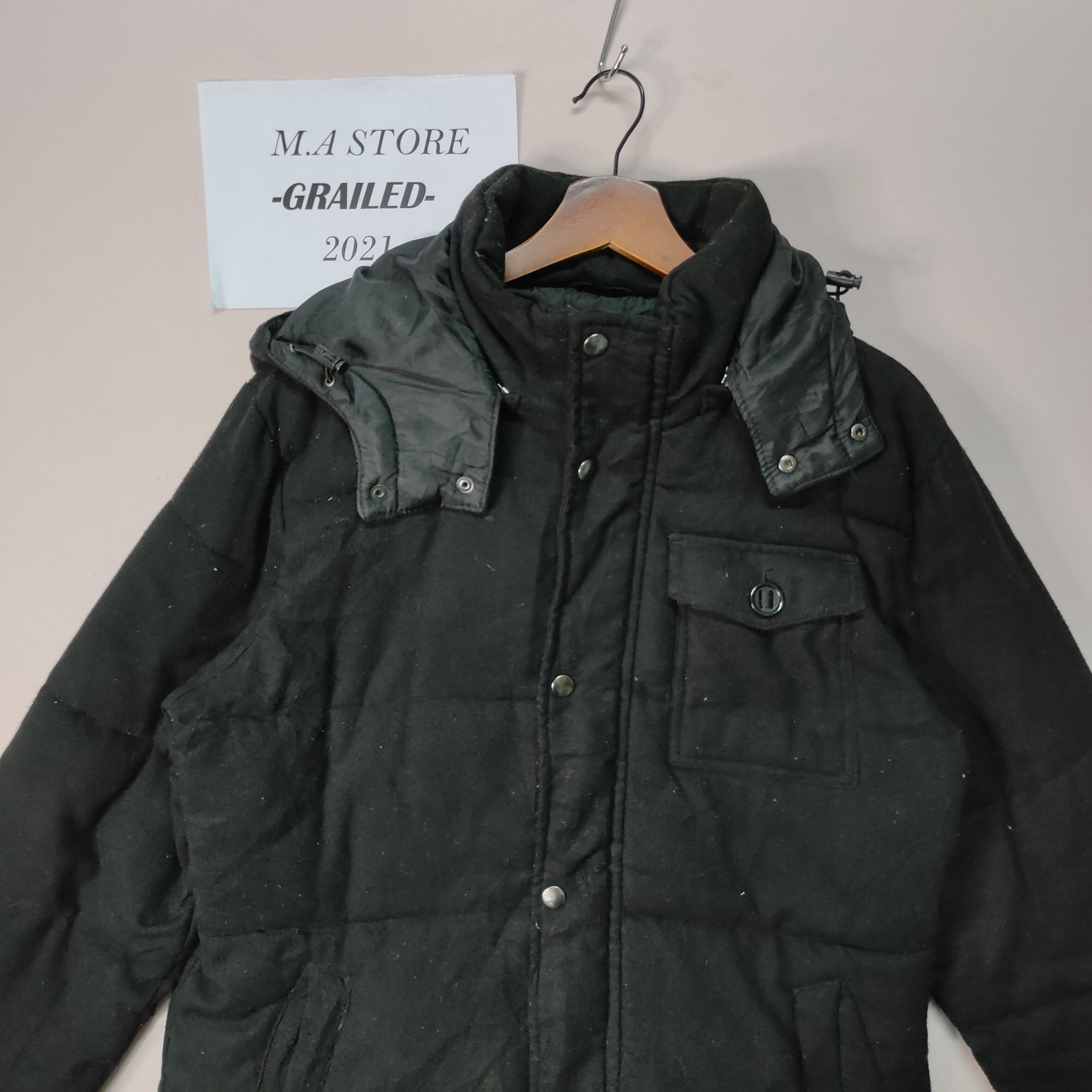 Japanese Brand VINTAGE TK BLACK ZIPPER UPS HOODIE JACKET SIZE M Size US M / EU 48-50 / 2 - 9 Thumbnail