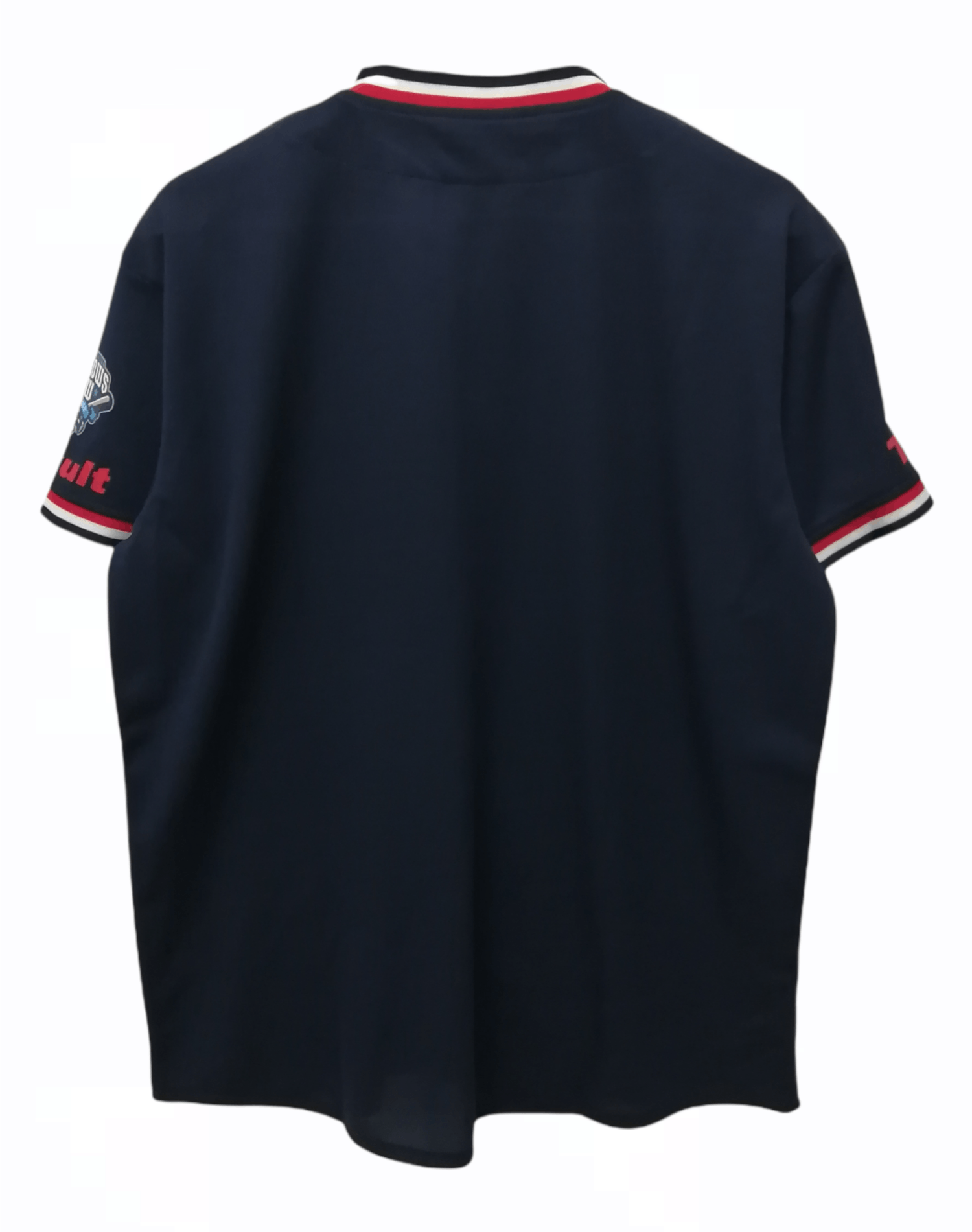 Japanese Brand Majestic Swallows Crew Baseball Jersey Size US L / EU 52-54 / 3 - 2 Thumbnail