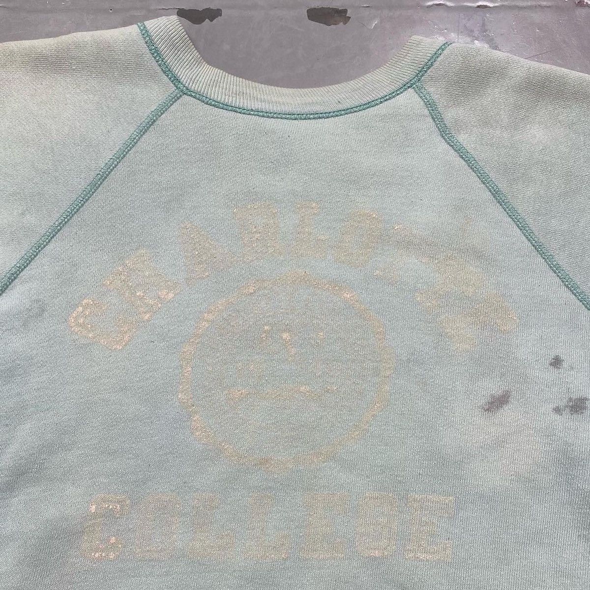 Champion × Vintage 50s Faded Champion ‘Charlotte College’ Crewneck Sweatshirt Size US L / EU 52-54 / 3 - 2 Thumbnail