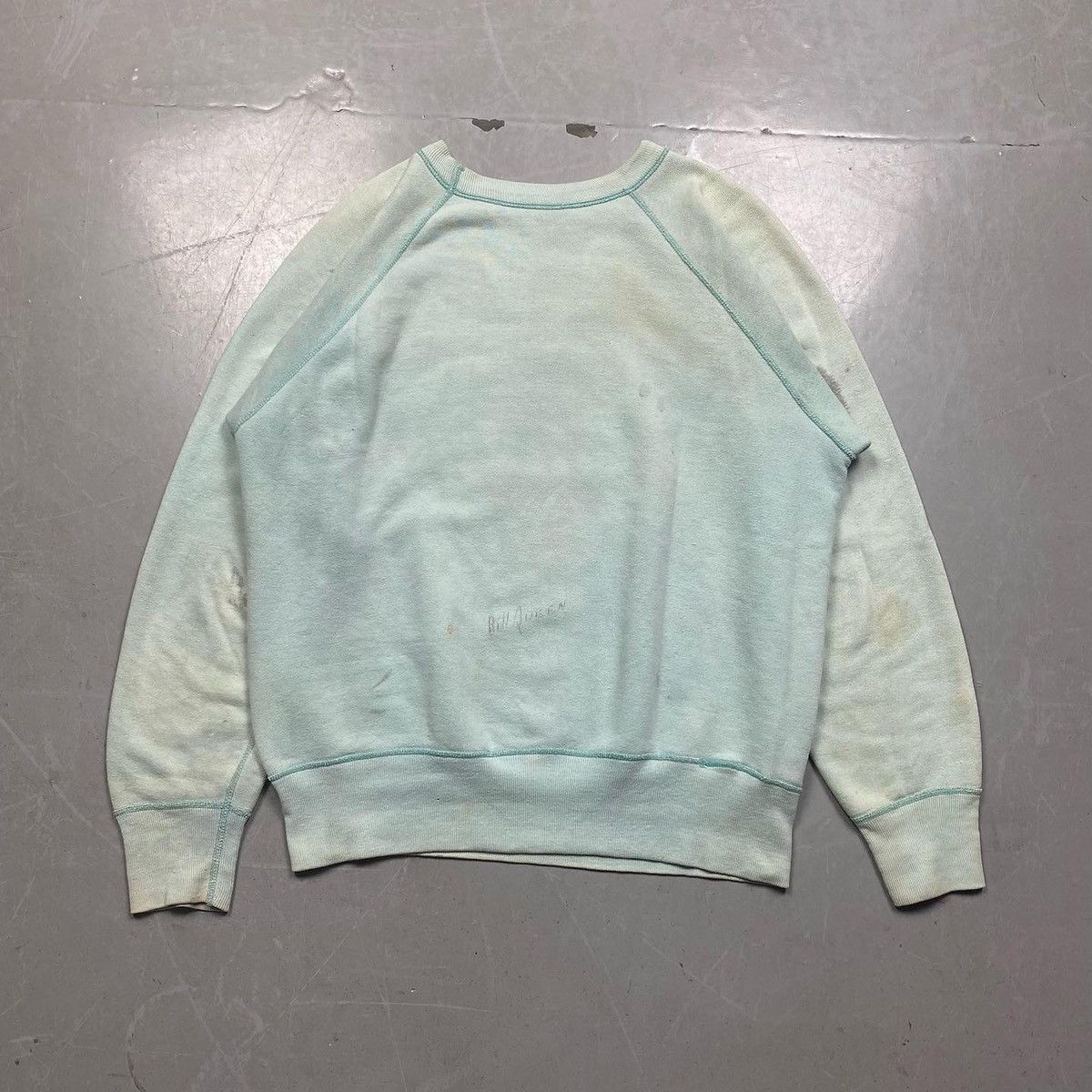 Champion × Vintage 50s Faded Champion ‘Charlotte College’ Crewneck Sweatshirt Size US L / EU 52-54 / 3 - 7 Thumbnail