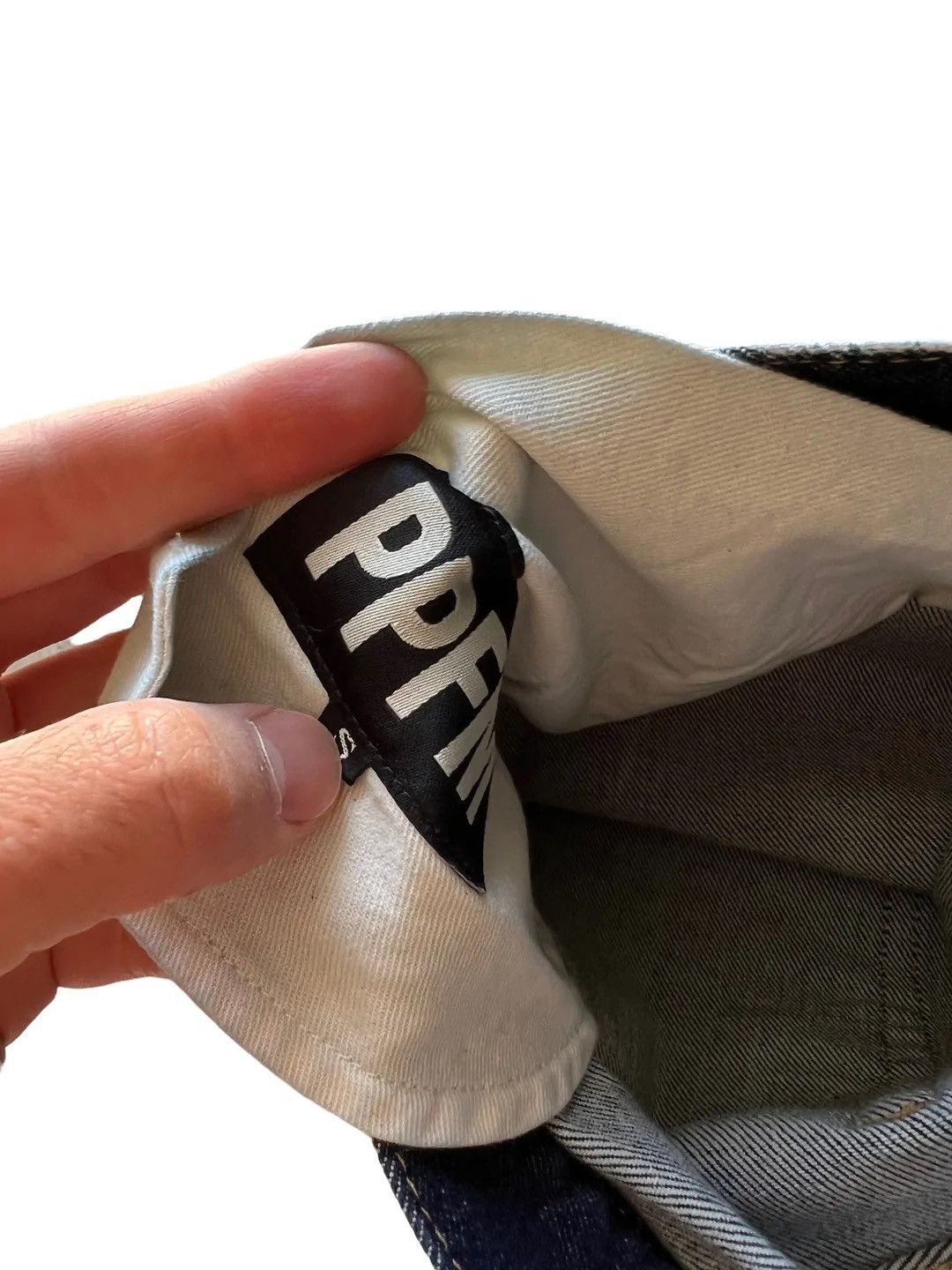 PPFM Y2K Painted White Denim Size US 28 / EU 44 - 5 Thumbnail