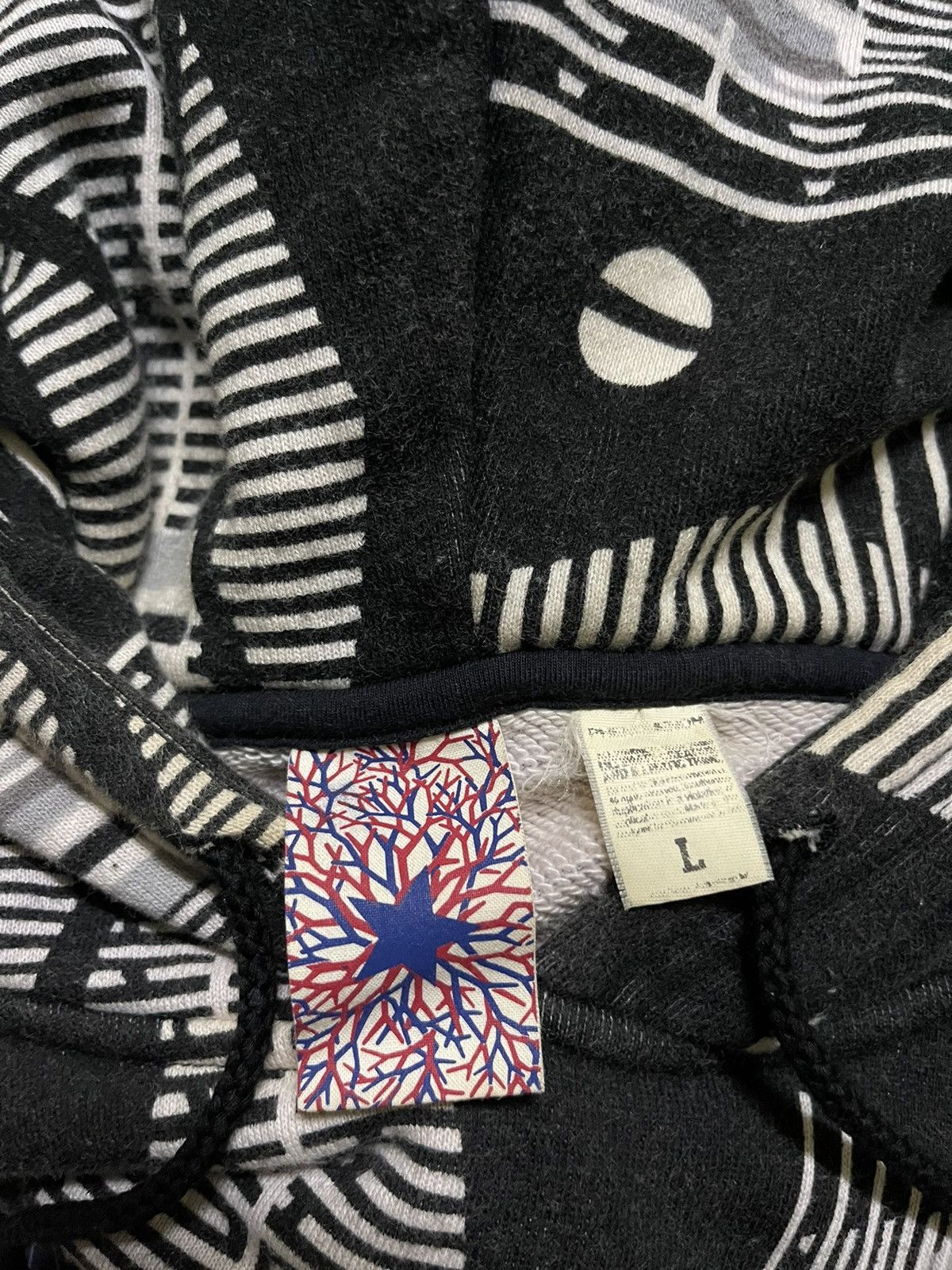 Japanese Brand × PHENOMENON Phenomenon Hoodie Full Print Japan Rare Size US L / EU 52-54 / 3 - 7 Thumbnail