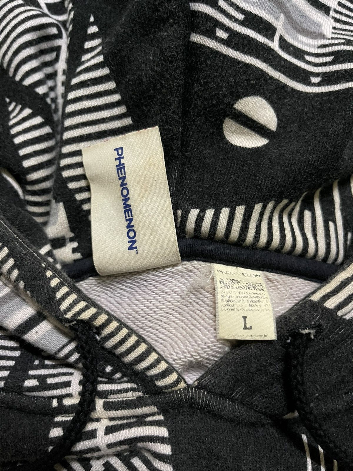 Japanese Brand × PHENOMENON Phenomenon Hoodie Full Print Japan Rare Size US L / EU 52-54 / 3 - 8 Thumbnail