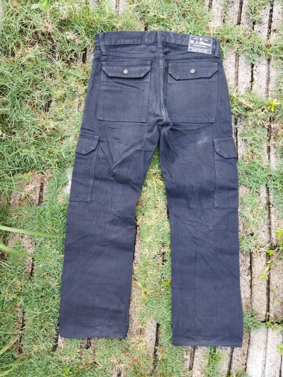 Real Japan Blues Vintage R.J.Blues Japan 6 Pocket Selvedge Pants Size US 29 - 8 Thumbnail