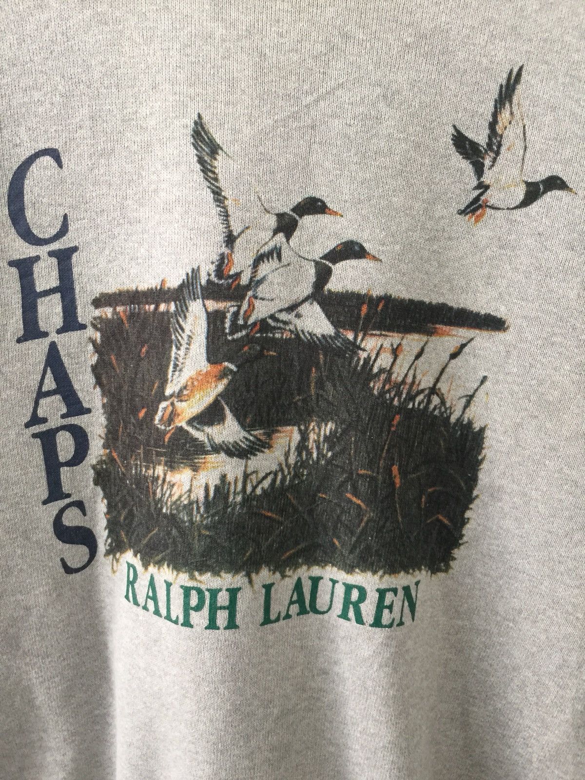 Chaps Ralph Lauren × Vintage Chaps Ralph Lauren Big Logo Sweatshirts 25x27 Size US L / EU 52-54 / 3 - 3 Thumbnail