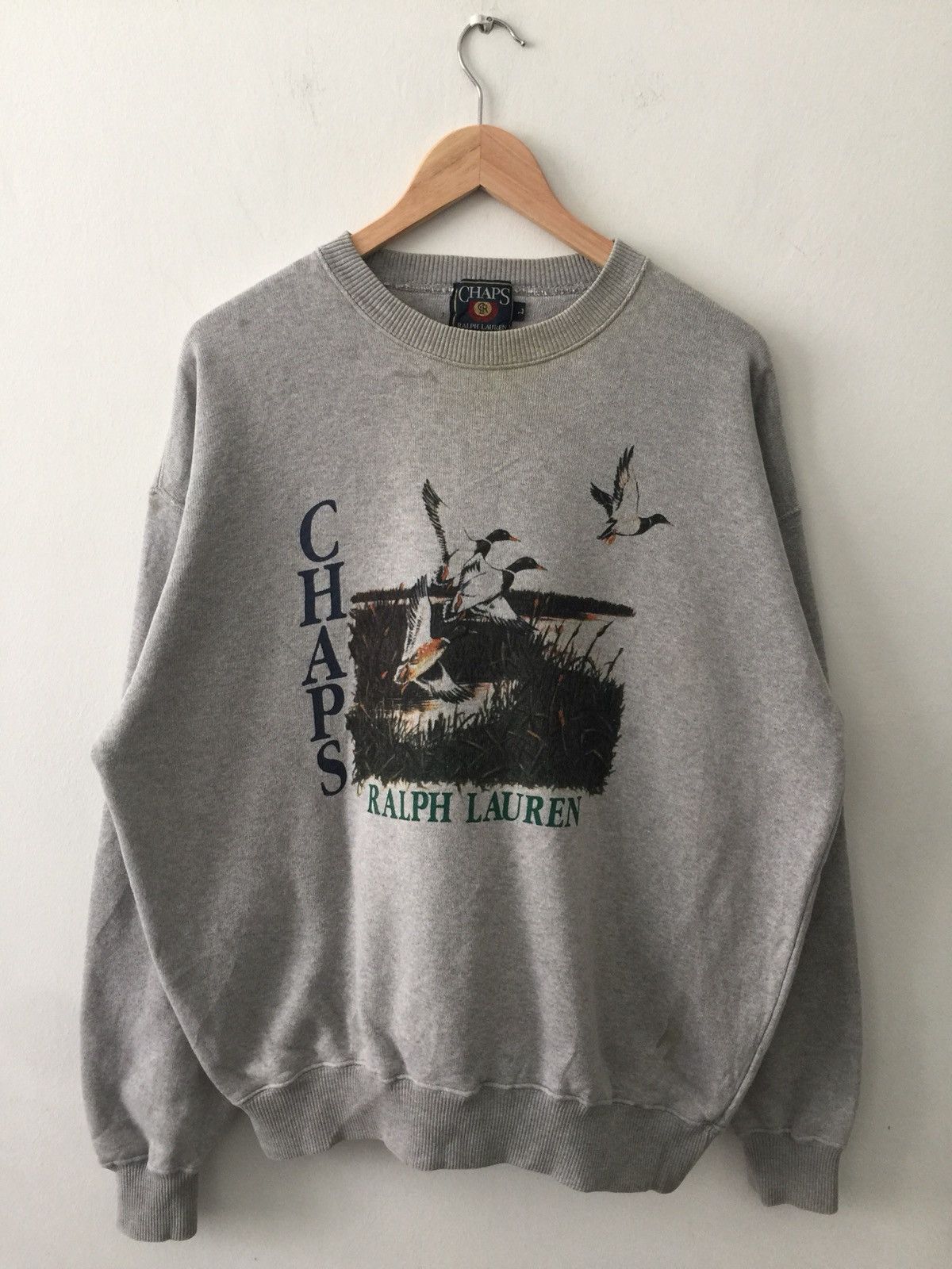 Chaps Ralph Lauren × Vintage Chaps Ralph Lauren Big Logo Sweatshirts 25x27 Size US L / EU 52-54 / 3 - 2 Thumbnail