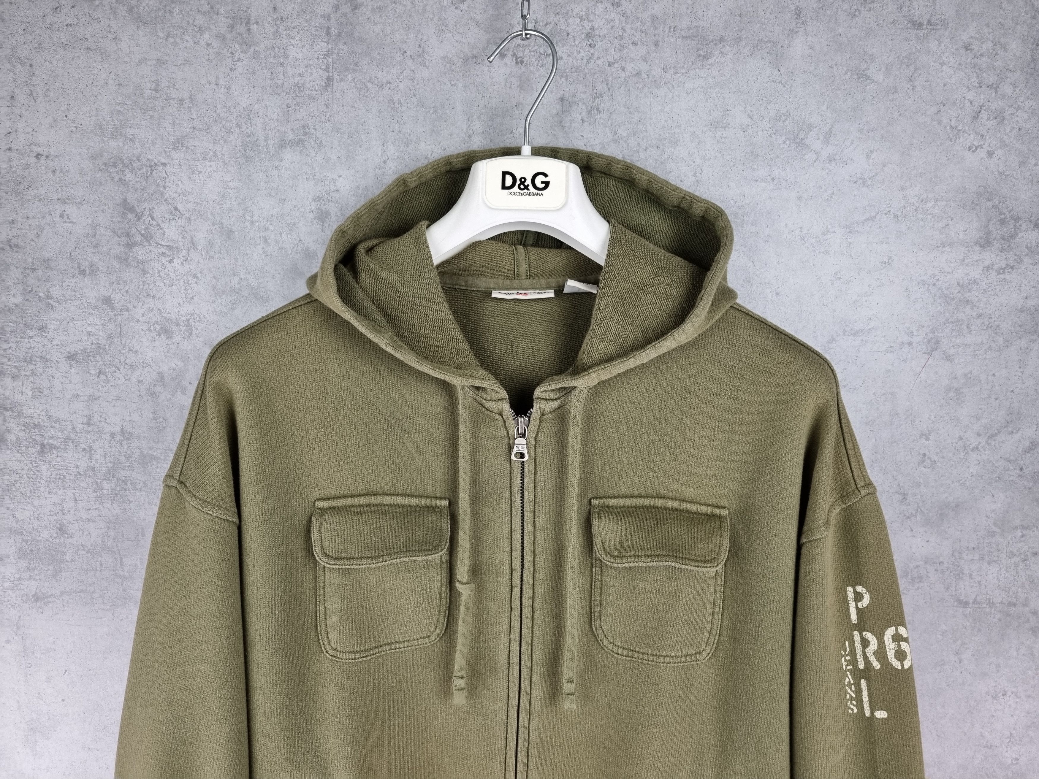 Polo Ralph Lauren × Ralph Lauren Rare Polo Jeans Ralph Lauren Hooded Cotton light jacket Size US S / EU 44-46 / 1 - 2 Thumbnail
