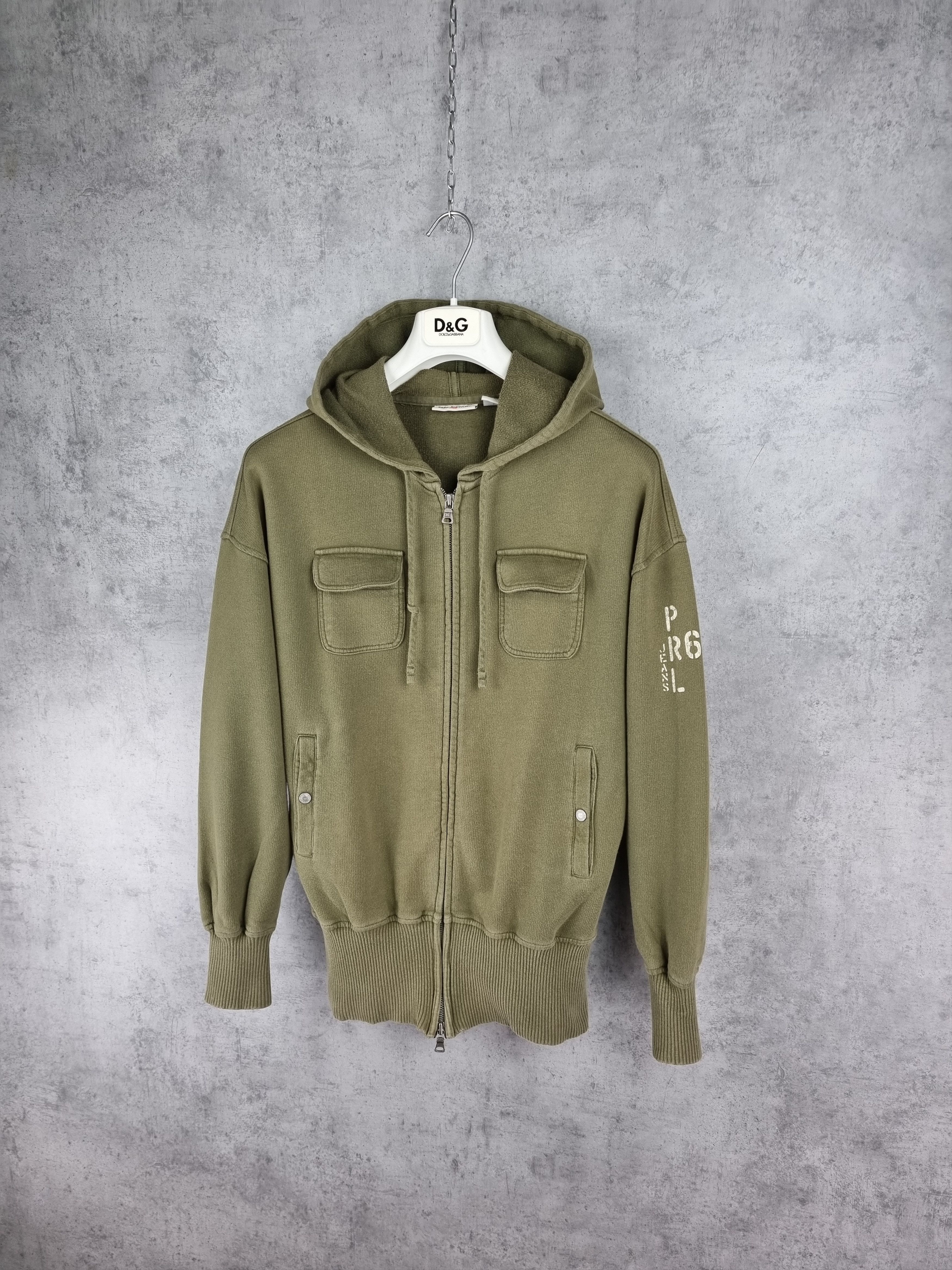 Polo Ralph Lauren × Ralph Lauren Rare Polo Jeans Ralph Lauren Hooded Cotton light jacket Size US S / EU 44-46 / 1 - 12 Thumbnail