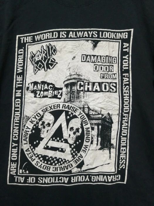 Band Tees GARLIC BOYS PUNK VERY RARE Size US S / EU 44-46 / 1 - 3 Thumbnail