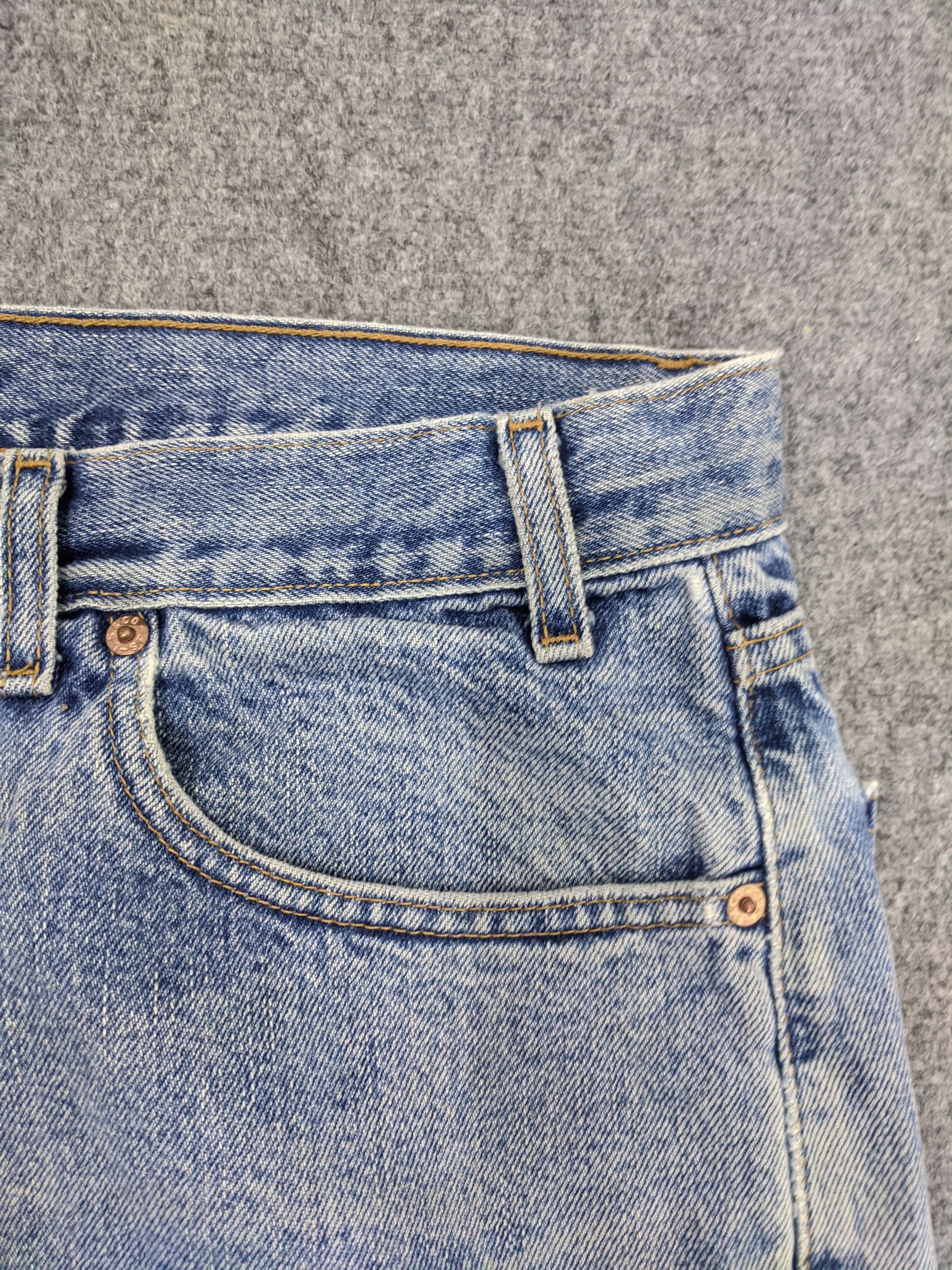 Levi's × Vintage Vintage Levis 505 Light Wash Ripped Jeans DP0923 Size US 36 / EU 52 - 6 Thumbnail