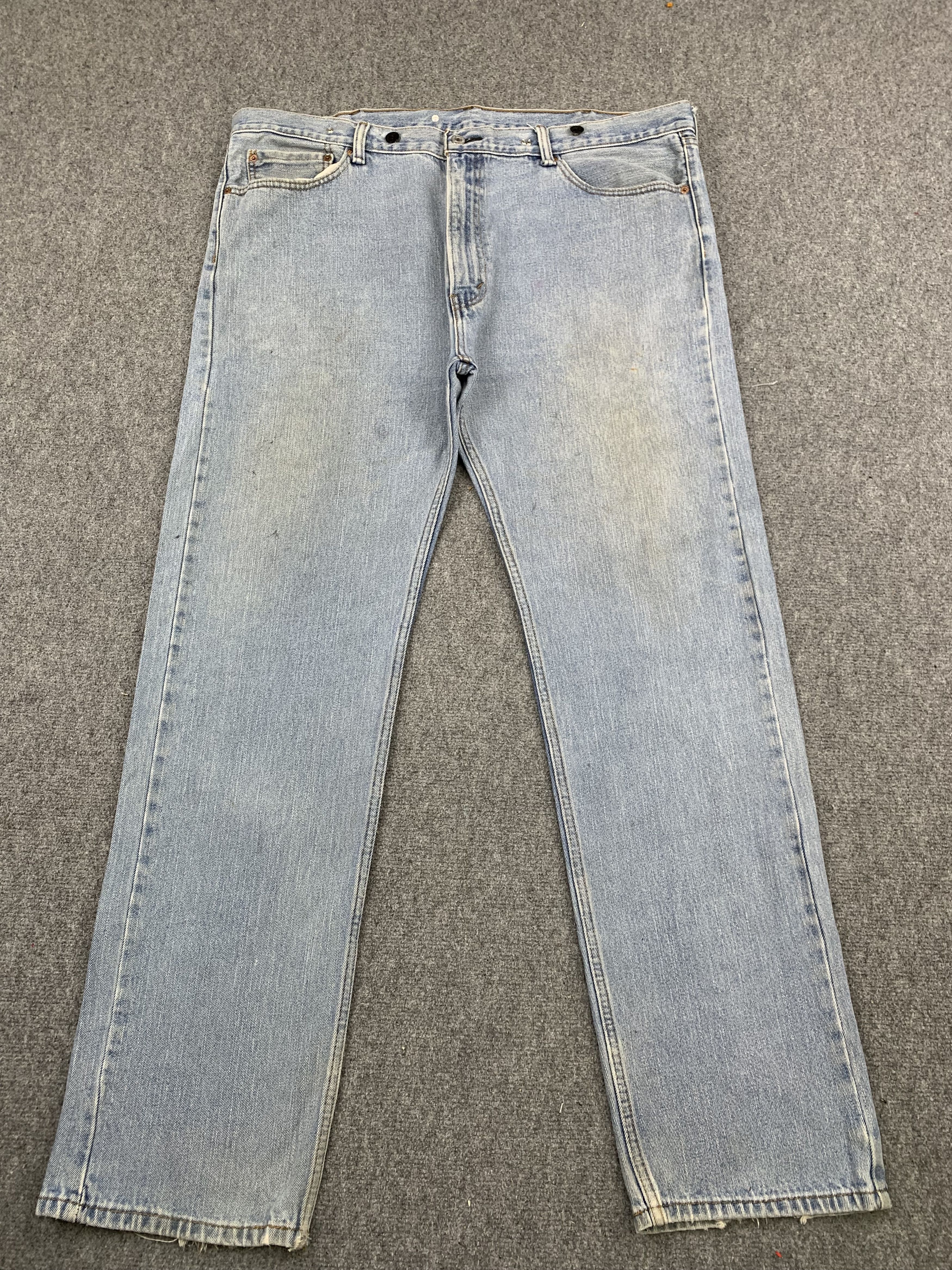 Levi's Vintage Levis 505 Light Wash Jeans DP1804 Size US 44 / EU 60 - 1 Thumbnail