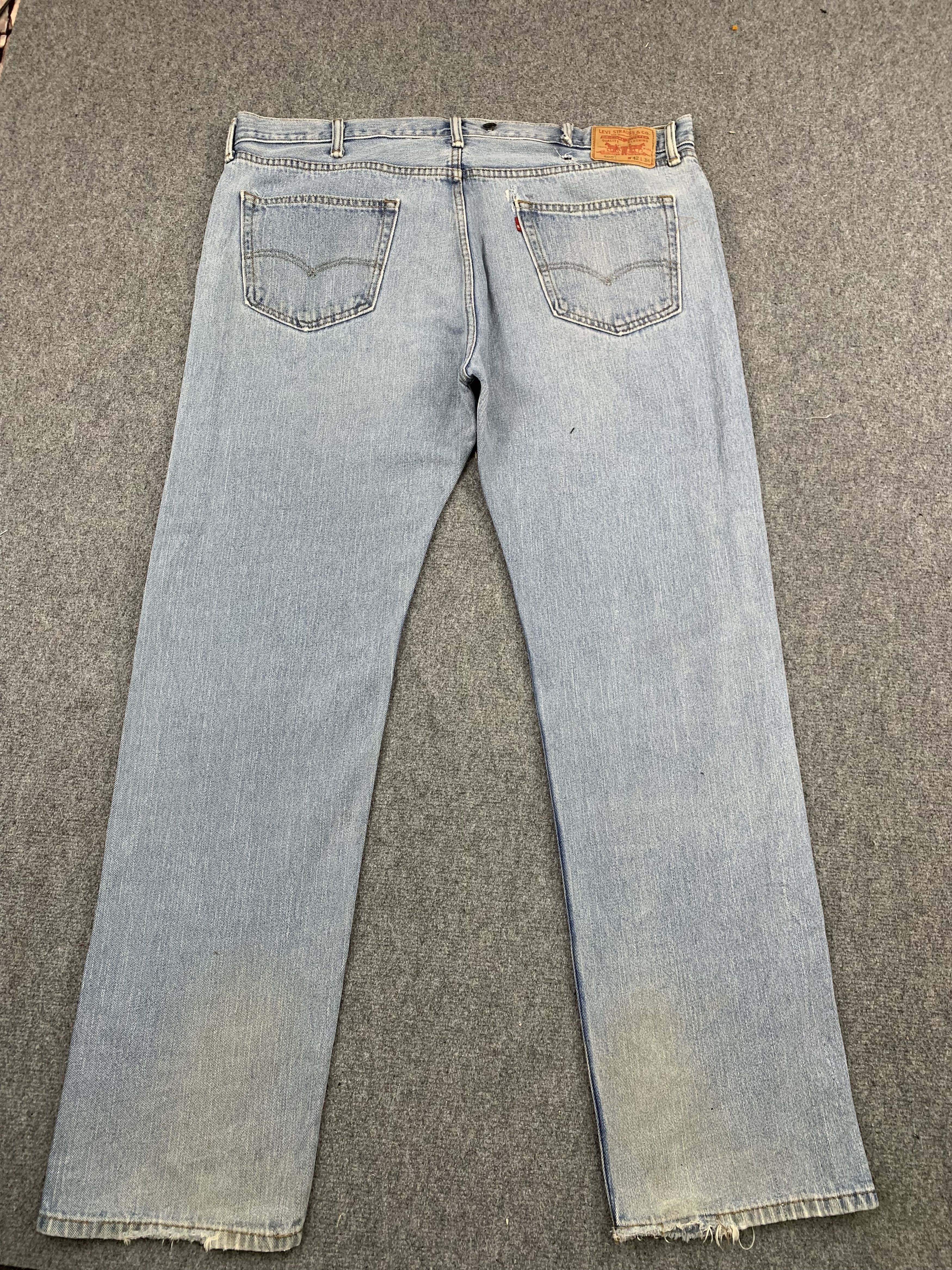 Levi's Vintage Levis 505 Light Wash Jeans DP1804 Size US 44 / EU 60 - 12 Thumbnail