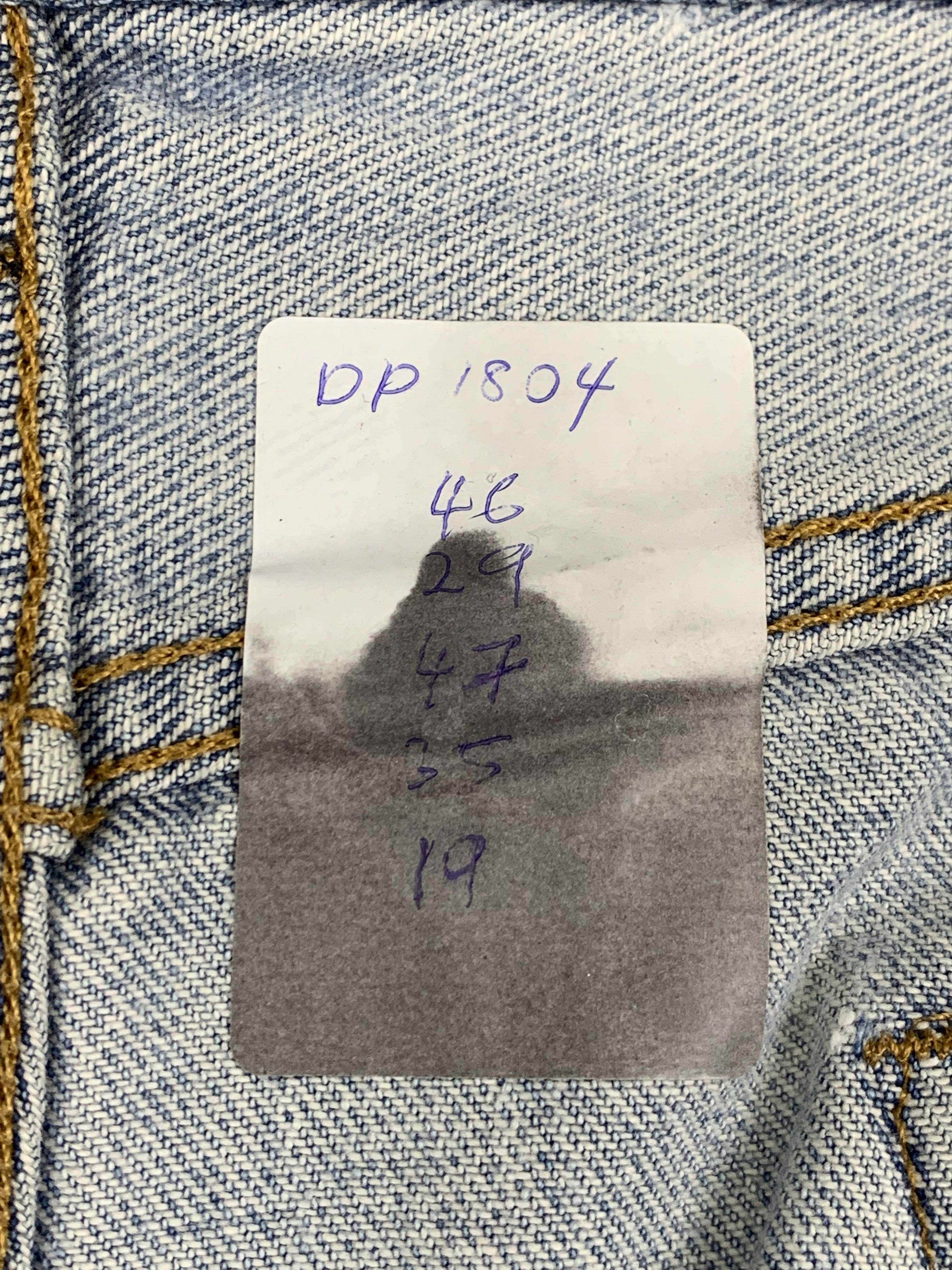 Levi's Vintage Levis 505 Light Wash Jeans DP1804 Size US 44 / EU 60 - 7 Thumbnail