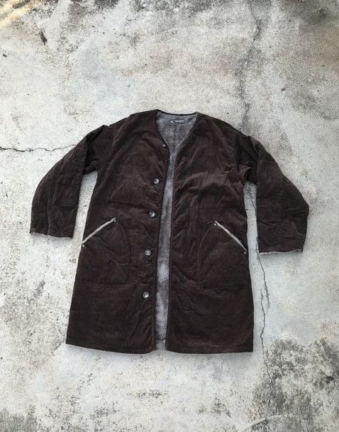image of Vintage Japan Sherpa Fleece Jacket in Brown, Men's (Size Large)