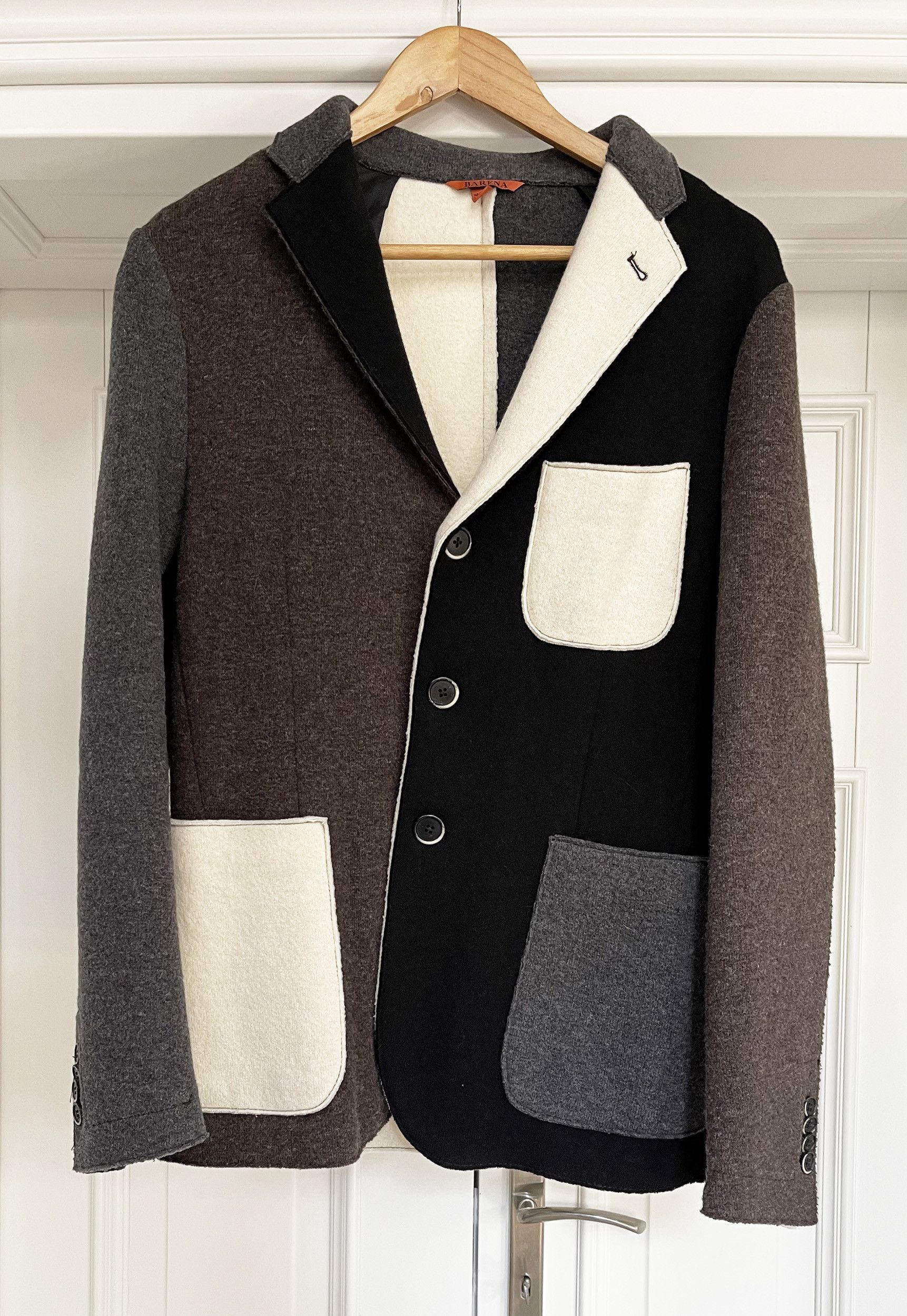 Barena Barena Venezia cotton/wool blazer jacket Size US M / EU 48-50 / 2 - 1 Thumbnail