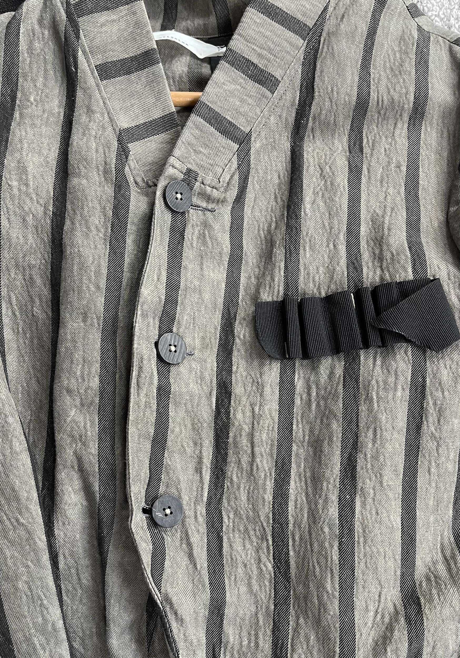 Nostra Santissima Nostra Santissima cotton/true hemp striped blazer jacket Size US M / EU 48-50 / 2 - 7 Thumbnail