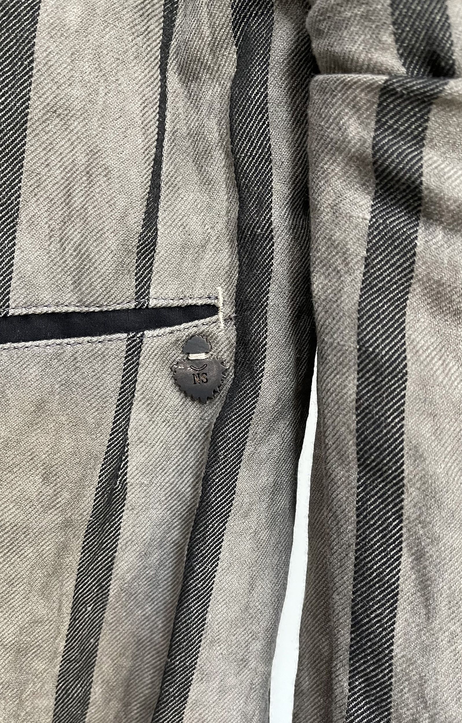 Nostra Santissima Nostra Santissima cotton/true hemp striped blazer jacket Size US M / EU 48-50 / 2 - 5 Thumbnail