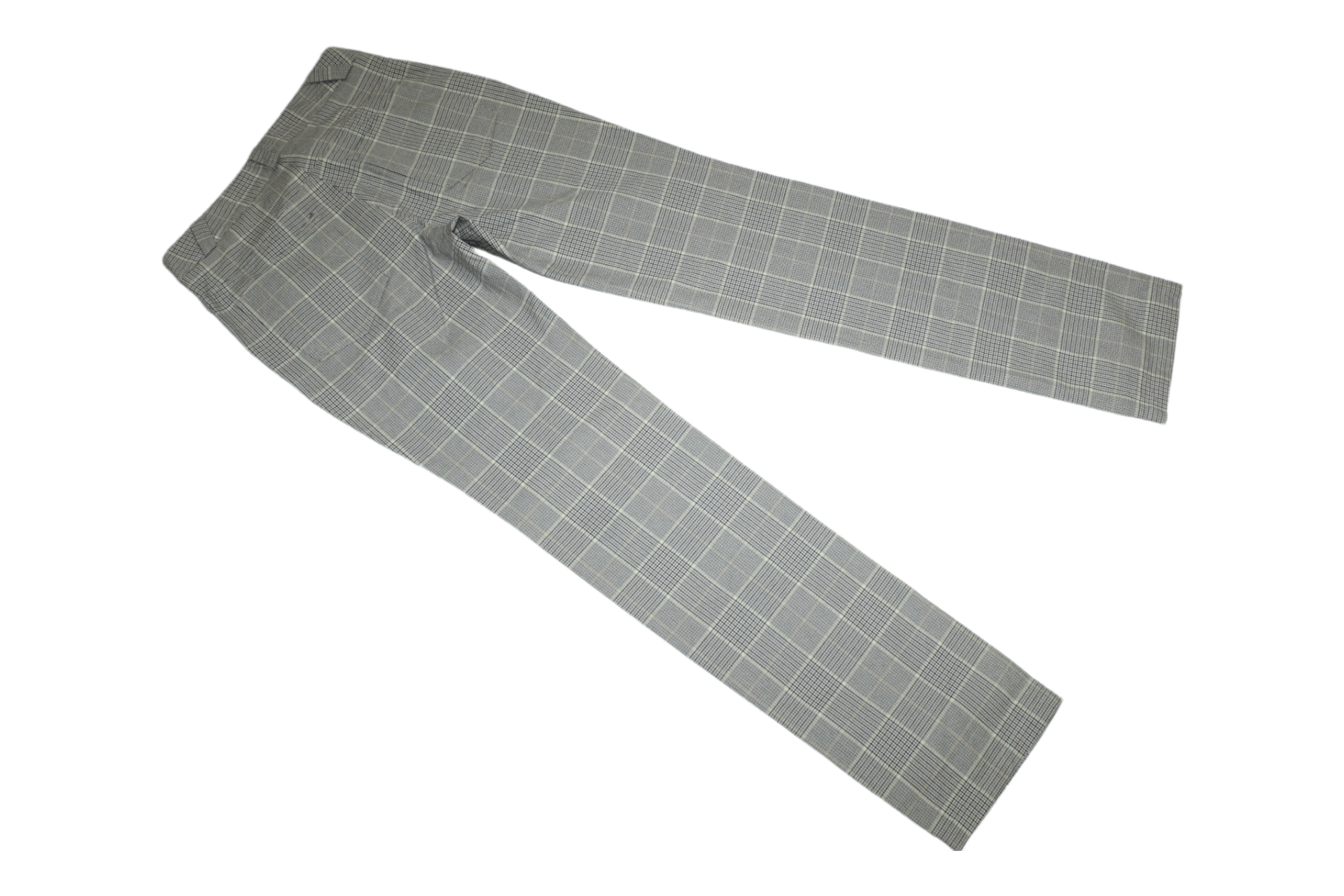 Lacoste 🔥 VTG 🔥 Lacoste Silver Crocodile Straight Checkered Pants Size US 31 - 3 Thumbnail