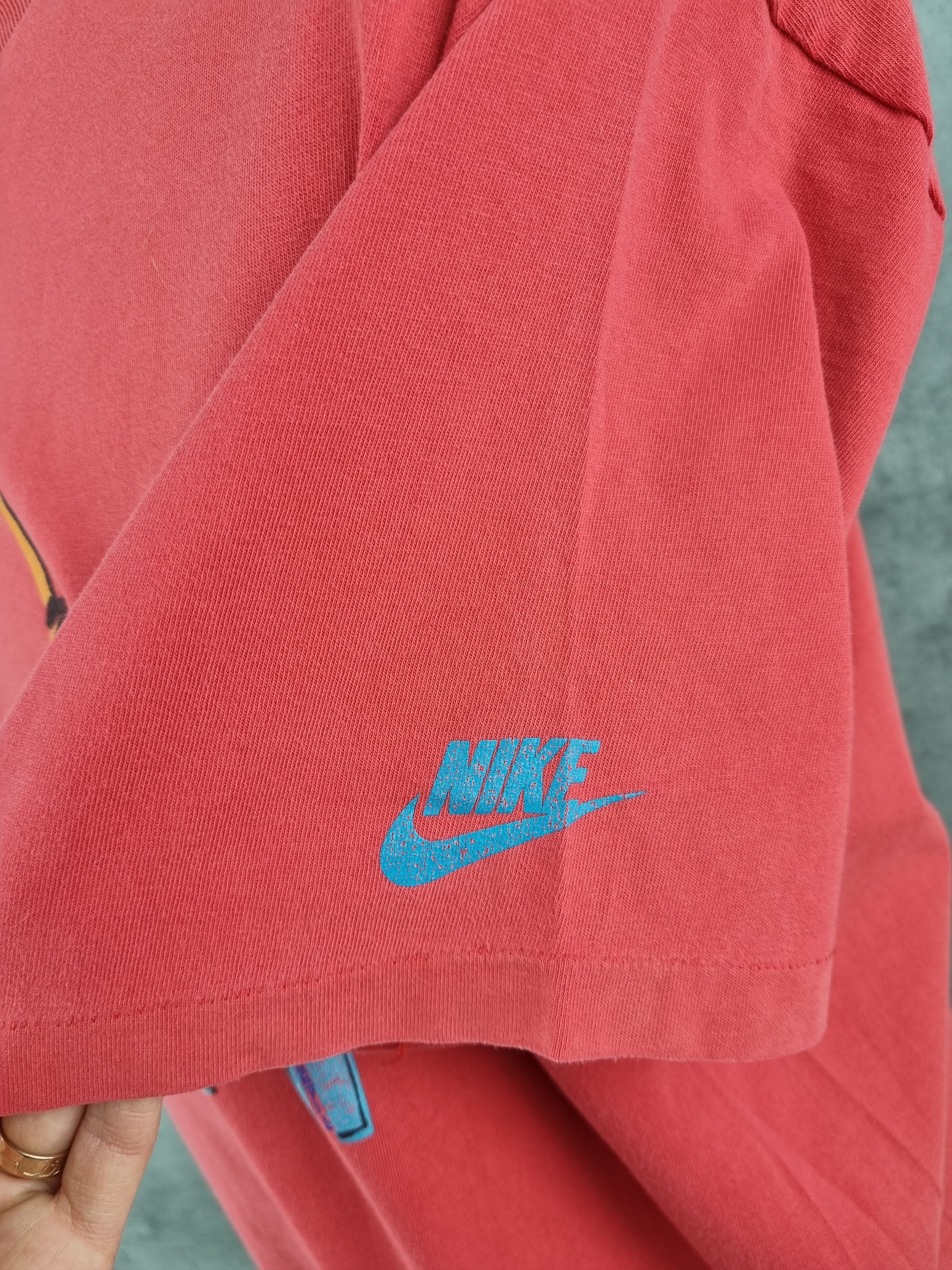 Jordan Brand × Nike Single Stitch Nike Air Jordan Big Logo Vintage Tee shirt Size US L / EU 52-54 / 3 - 7 Thumbnail