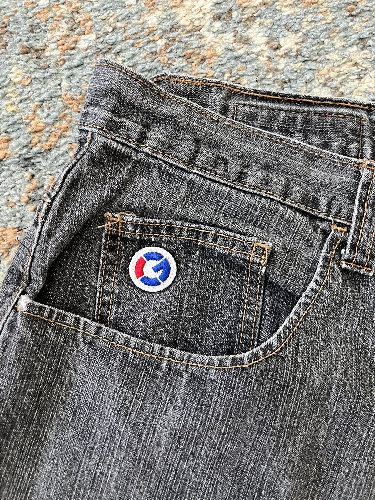 Southpole × Vintage VTG G UNIT Carpenter Jean Shorts 40 faded Size US 40 / EU 56 - 4 Thumbnail